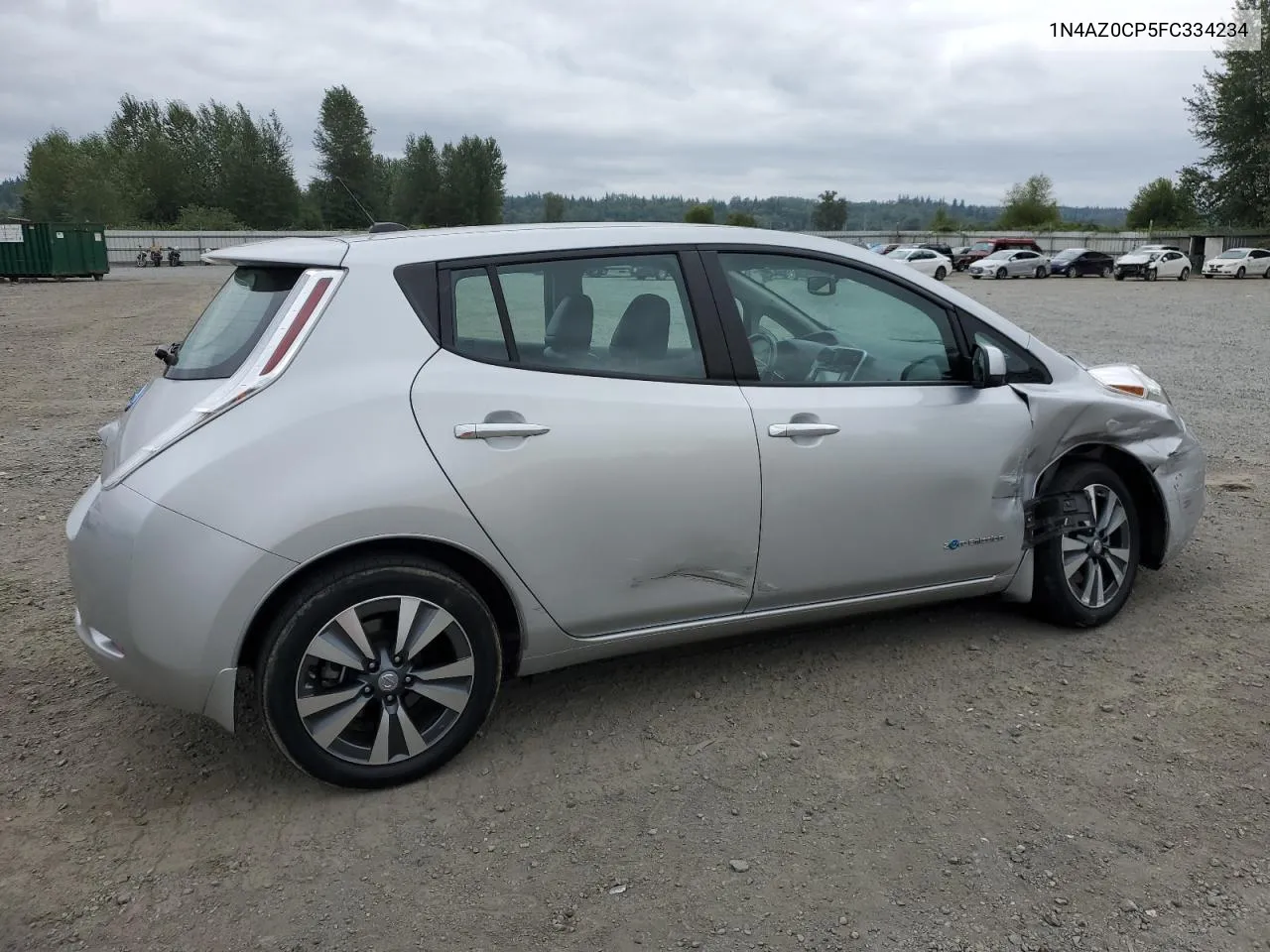 2015 Nissan Leaf S VIN: 1N4AZ0CP5FC334234 Lot: 67151314