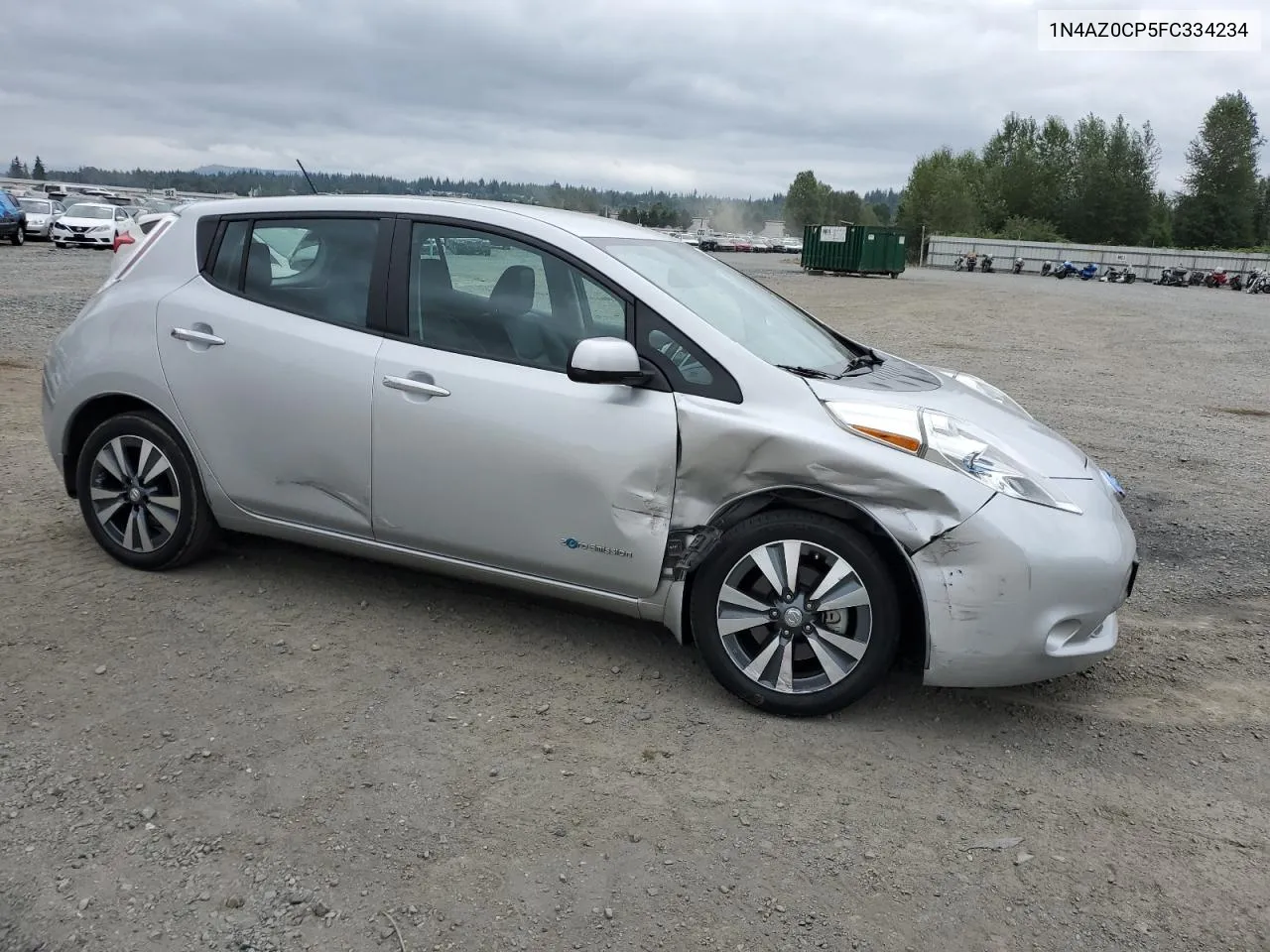 2015 Nissan Leaf S VIN: 1N4AZ0CP5FC334234 Lot: 67151314