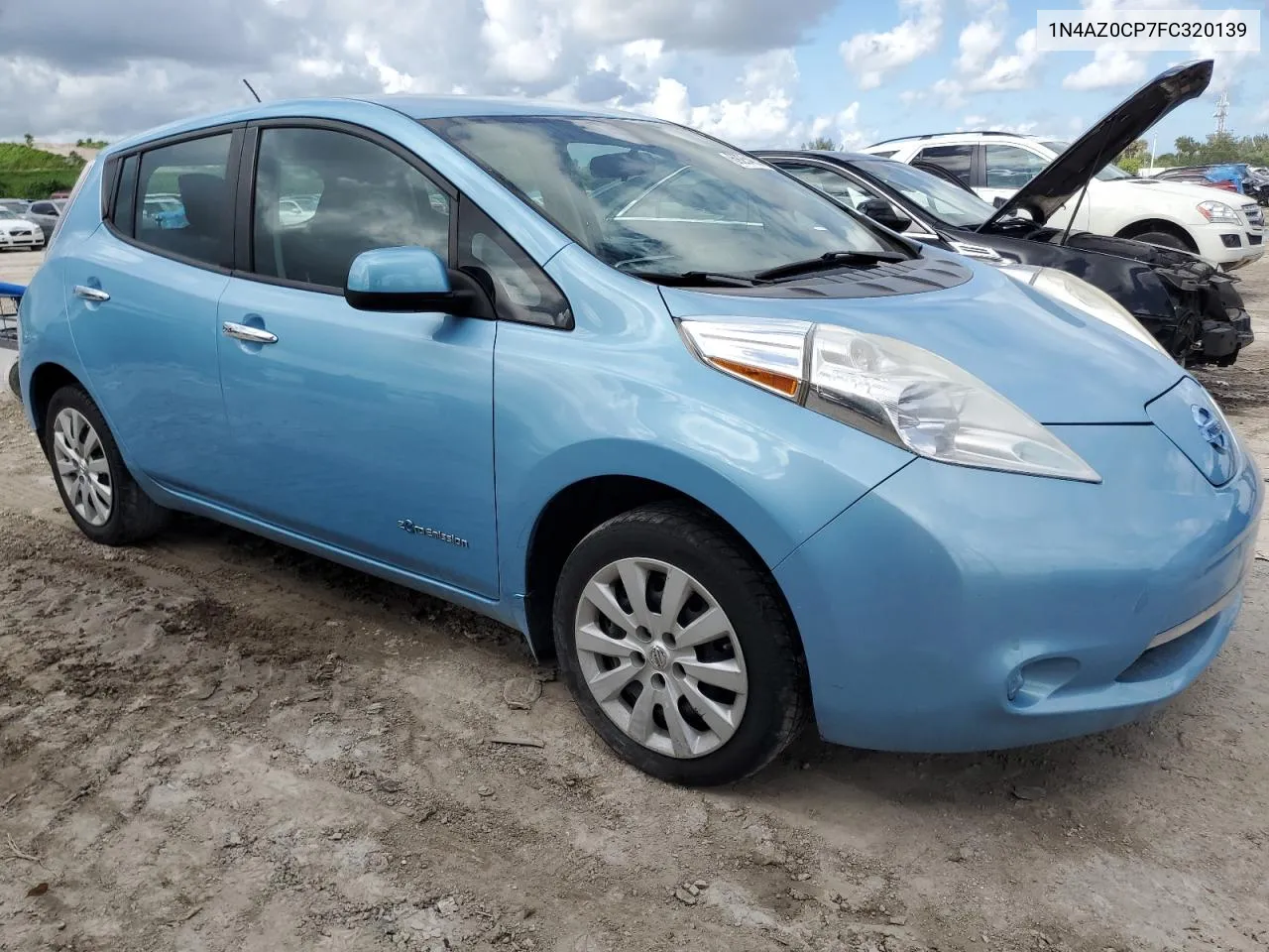 2015 Nissan Leaf S VIN: 1N4AZ0CP7FC320139 Lot: 69254554