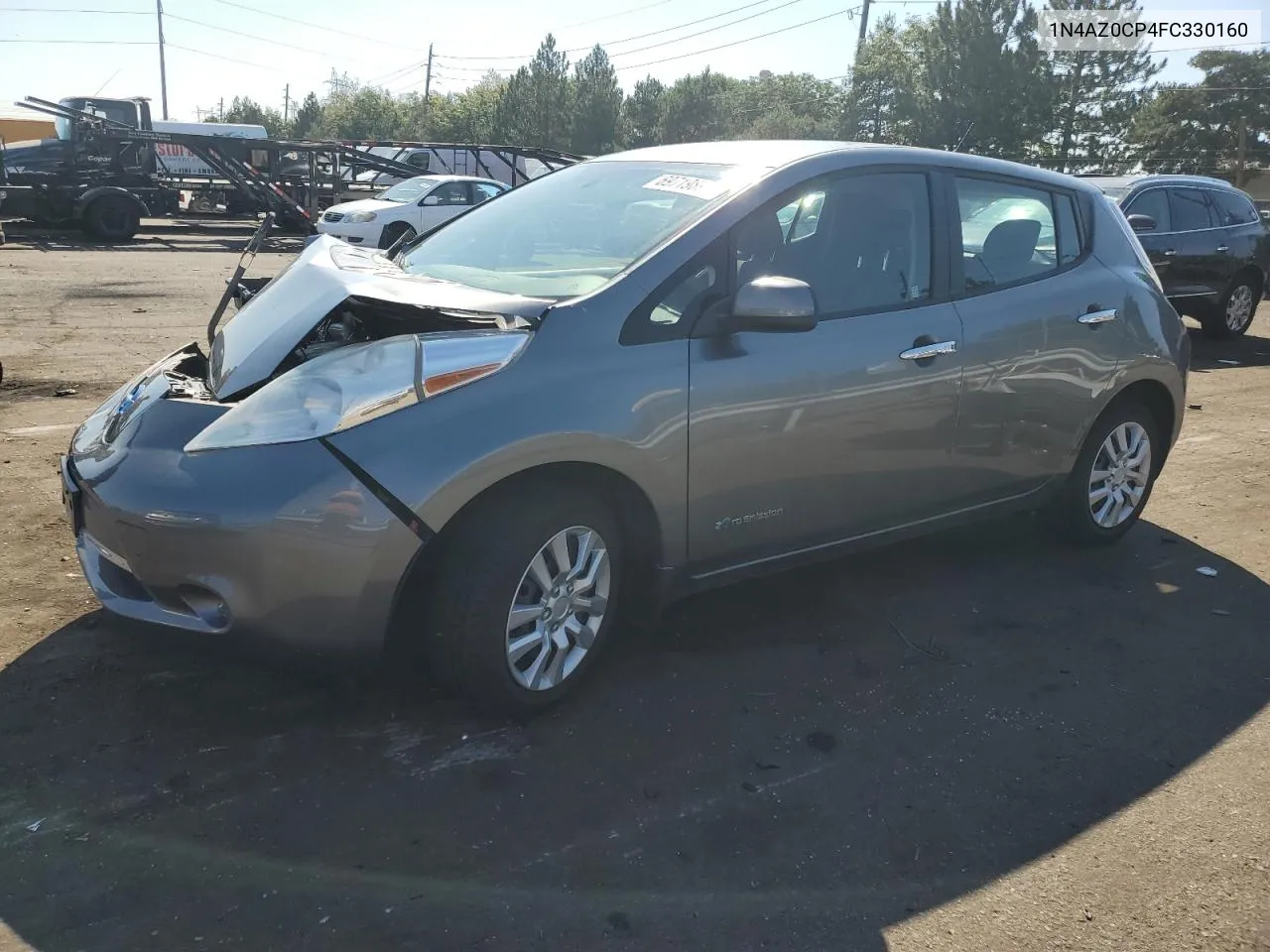 1N4AZ0CP4FC330160 2015 Nissan Leaf S