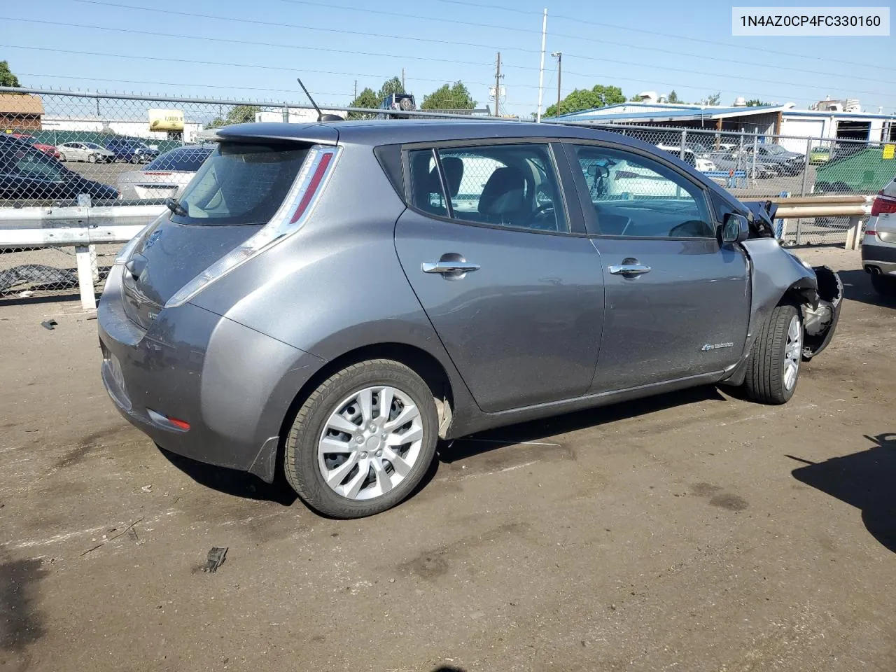 1N4AZ0CP4FC330160 2015 Nissan Leaf S