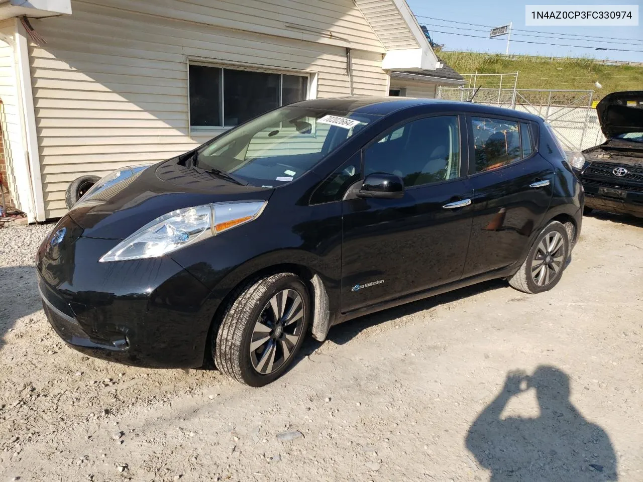 1N4AZ0CP3FC330974 2015 Nissan Leaf S