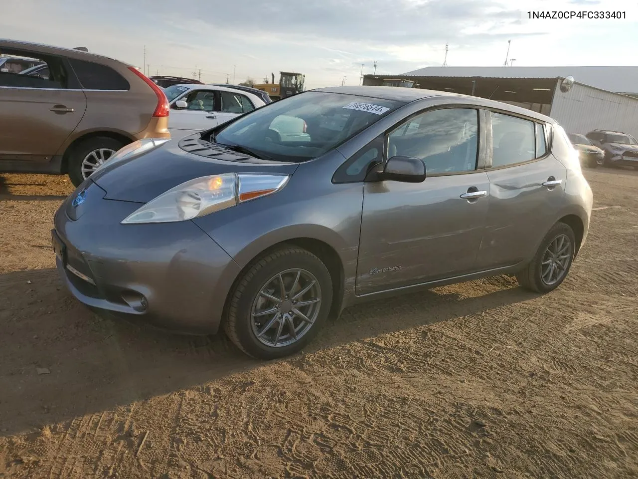 2015 Nissan Leaf S VIN: 1N4AZ0CP4FC333401 Lot: 70676514