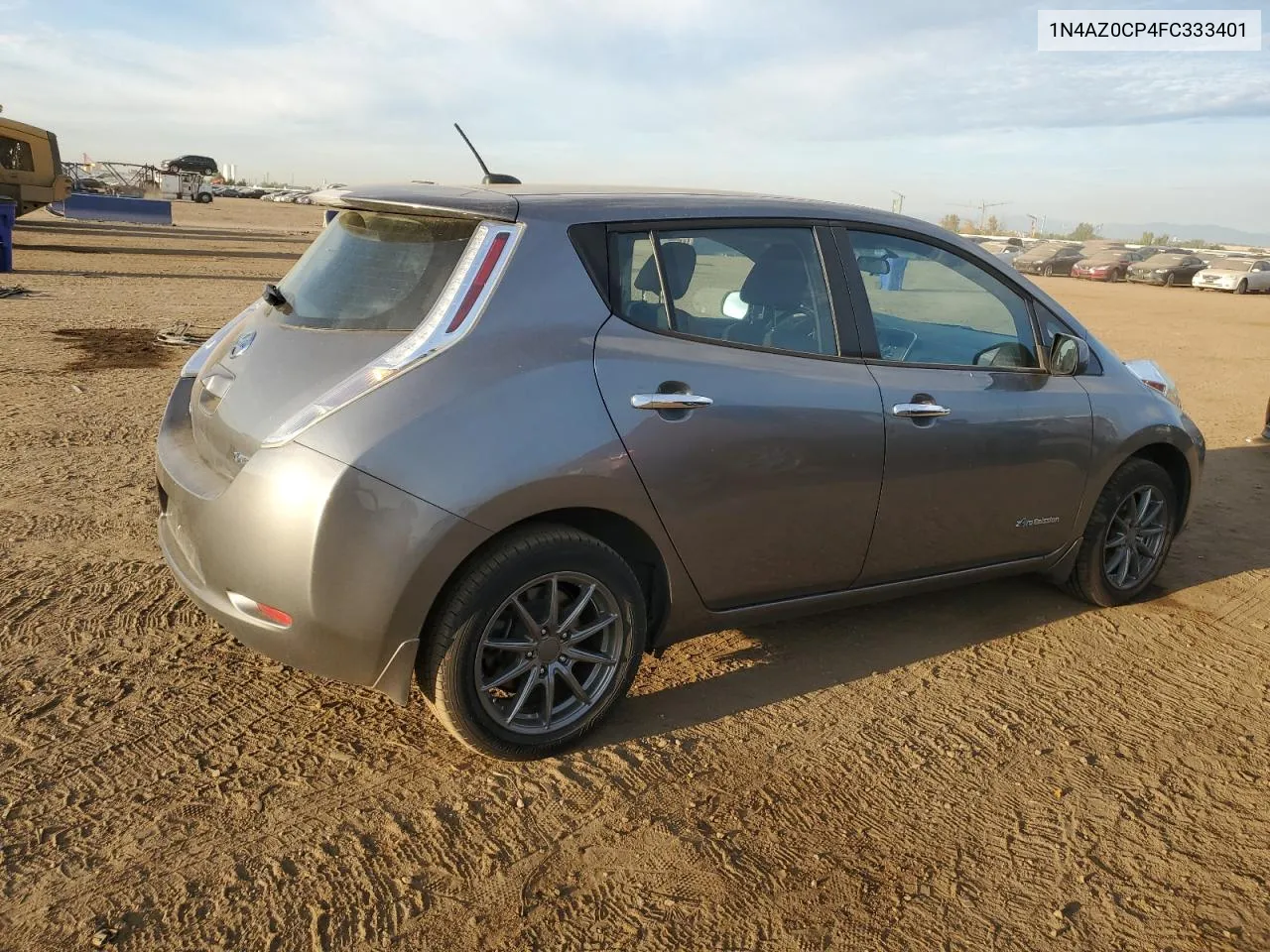 2015 Nissan Leaf S VIN: 1N4AZ0CP4FC333401 Lot: 70676514