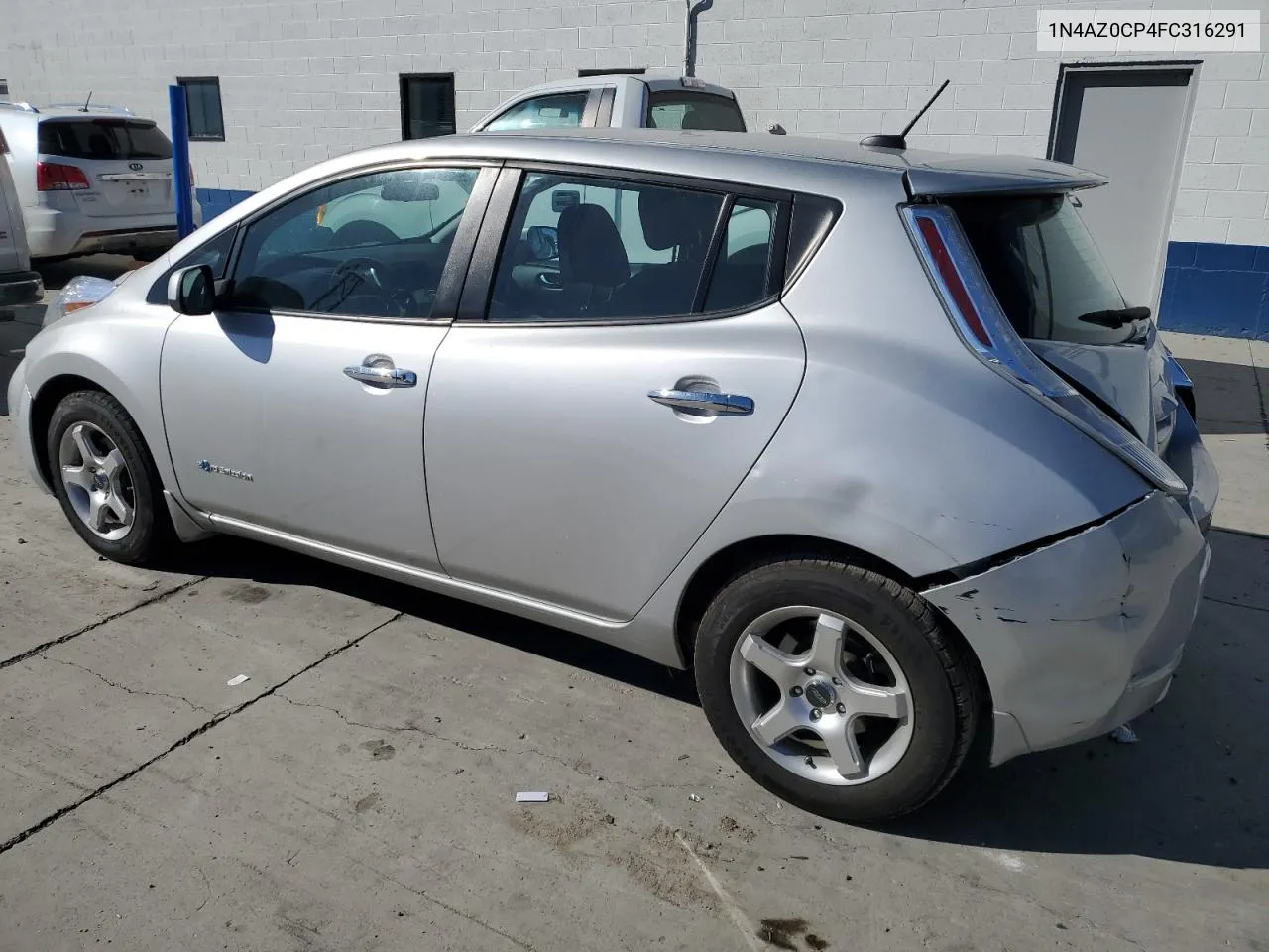 2015 Nissan Leaf S VIN: 1N4AZ0CP4FC316291 Lot: 71493814