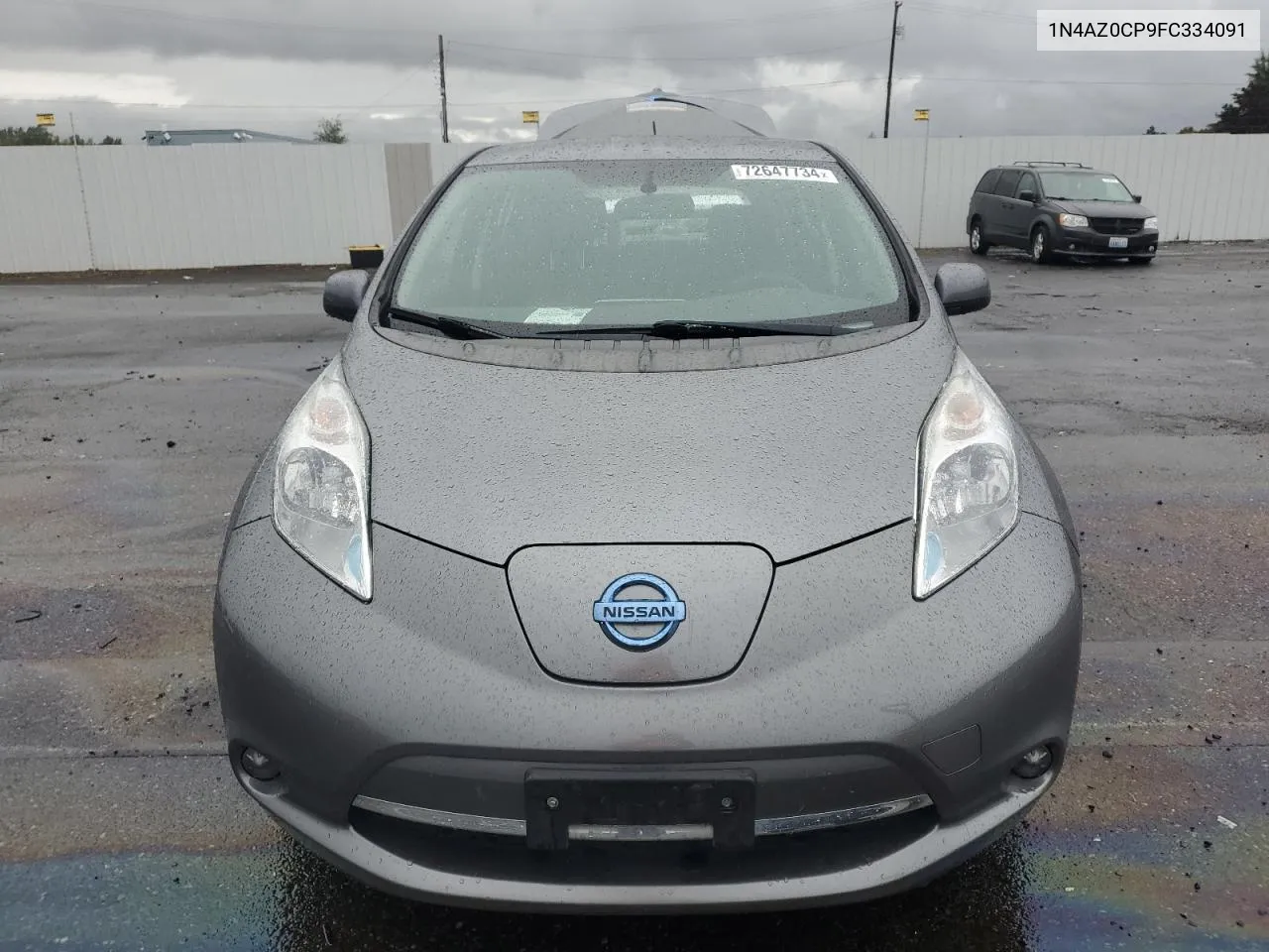 2015 Nissan Leaf S VIN: 1N4AZ0CP9FC334091 Lot: 72647734