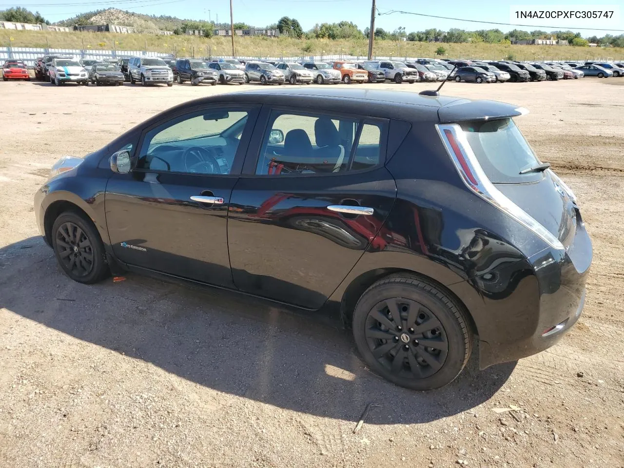 2015 Nissan Leaf S VIN: 1N4AZ0CPXFC305747 Lot: 73199204