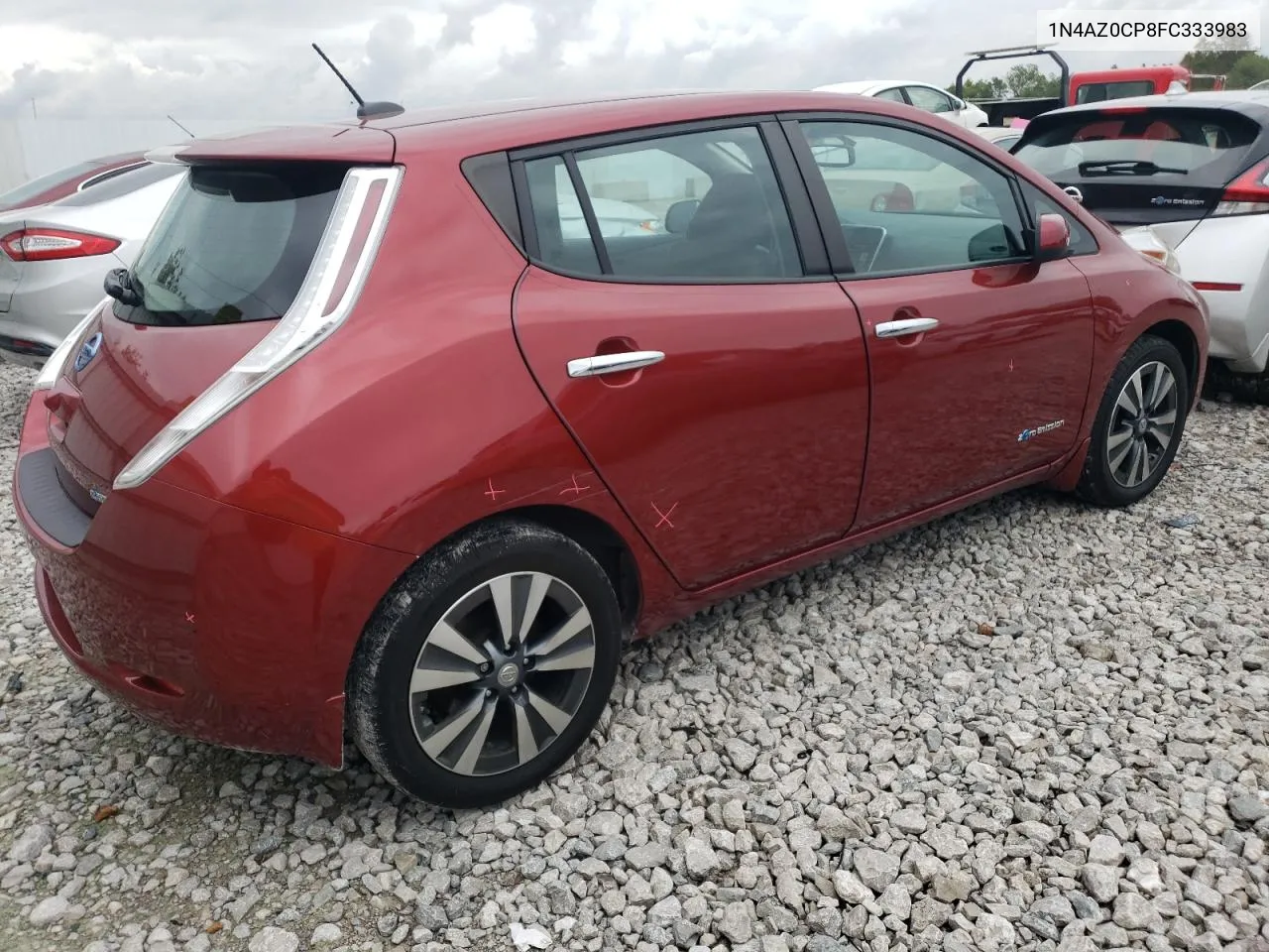 2015 Nissan Leaf S VIN: 1N4AZ0CP8FC333983 Lot: 73759254