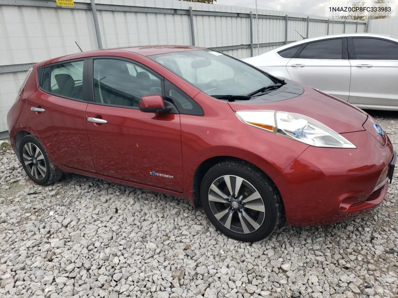 2015 Nissan Leaf S VIN: 1N4AZ0CP8FC333983 Lot: 73759254