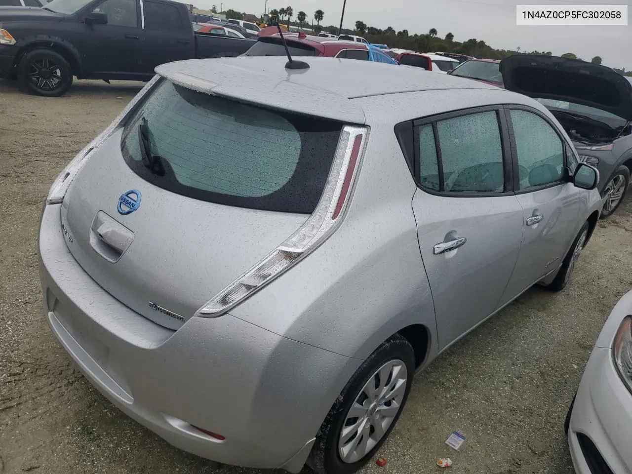 2015 Nissan Leaf S VIN: 1N4AZ0CP5FC302058 Lot: 74239354