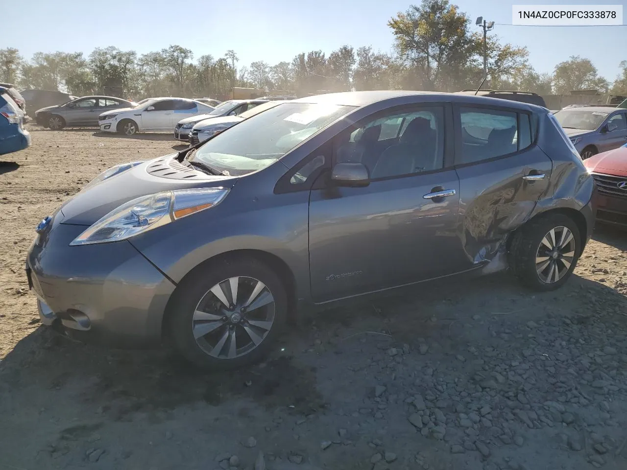 2015 Nissan Leaf S VIN: 1N4AZ0CP0FC333878 Lot: 76709534