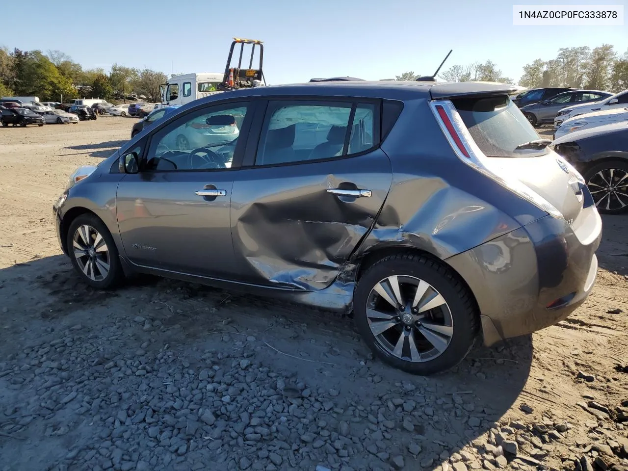 2015 Nissan Leaf S VIN: 1N4AZ0CP0FC333878 Lot: 76709534