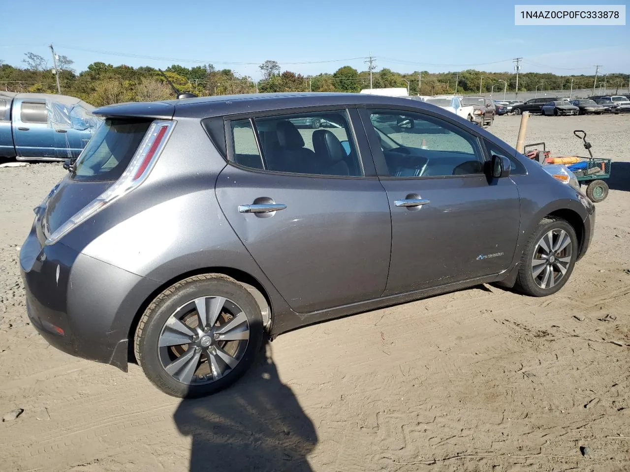 2015 Nissan Leaf S VIN: 1N4AZ0CP0FC333878 Lot: 76709534