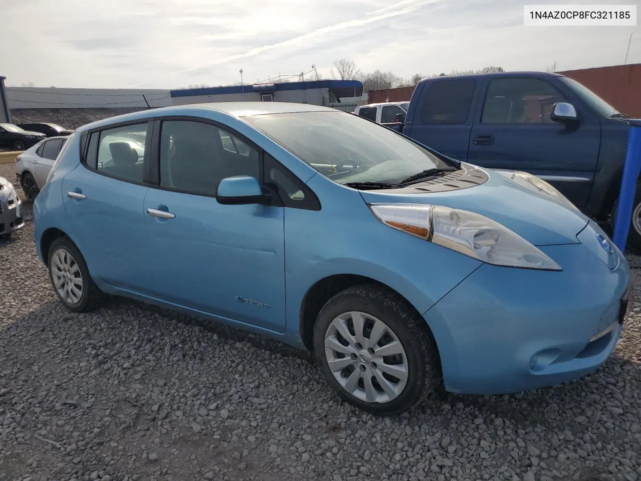 1N4AZ0CP8FC321185 2015 Nissan Leaf S