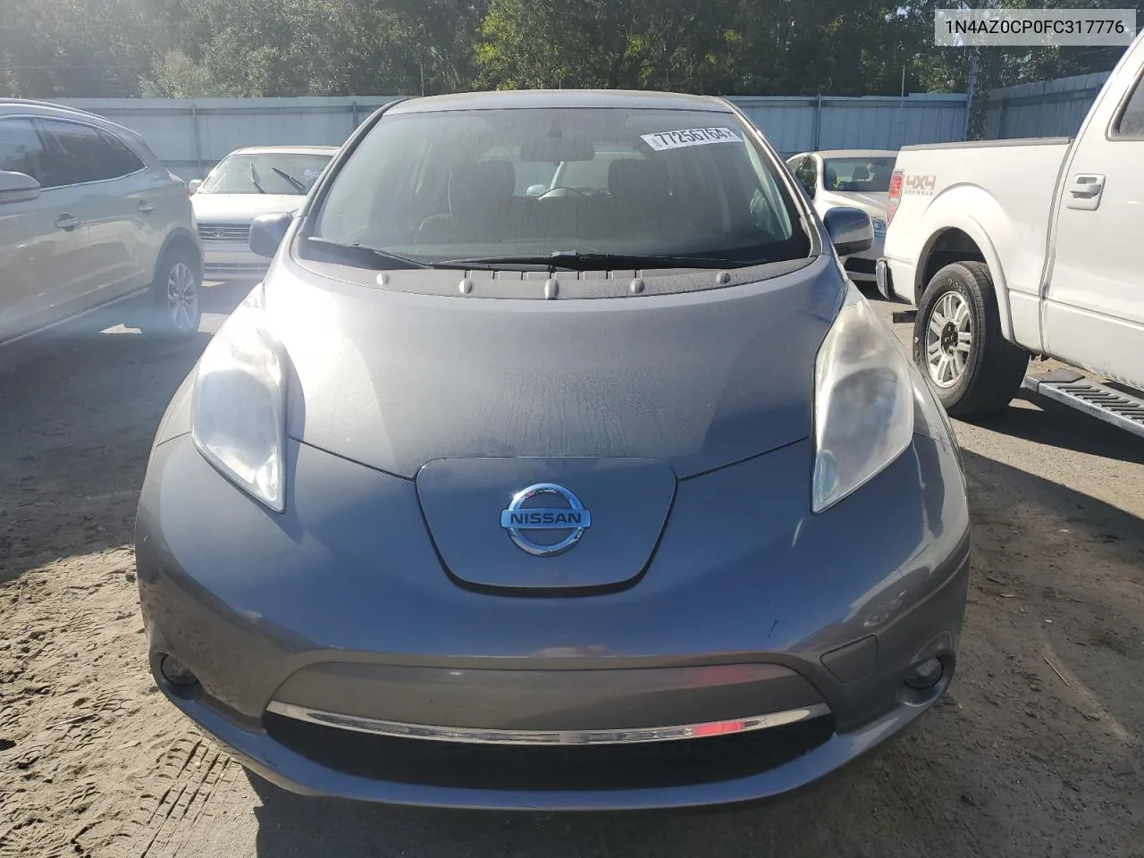 2015 Nissan Leaf S VIN: 1N4AZ0CP0FC317776 Lot: 77256764