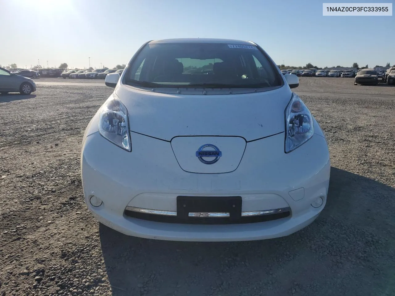 2015 Nissan Leaf S VIN: 1N4AZ0CP3FC333955 Lot: 77405274