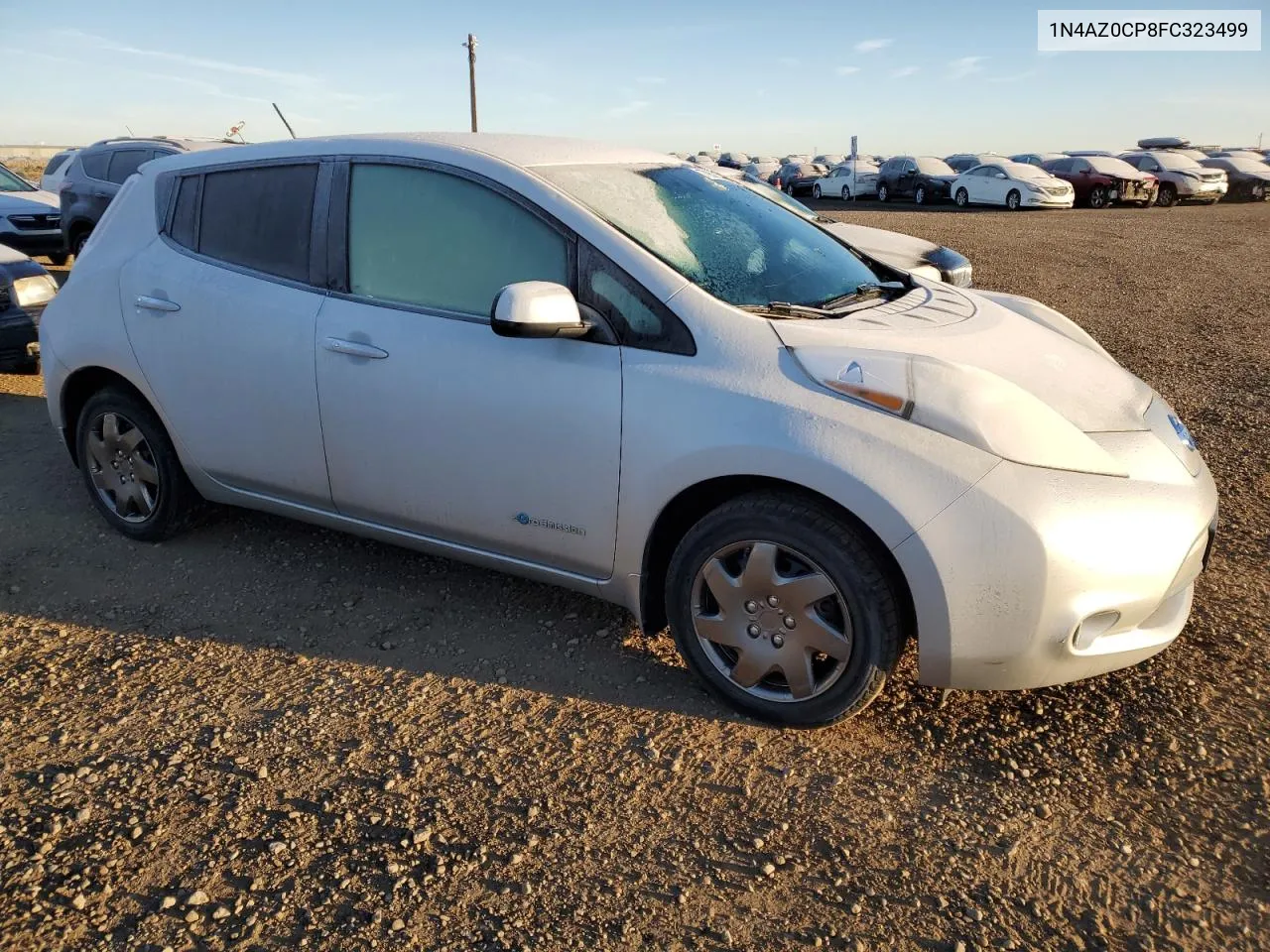 2015 Nissan Leaf S VIN: 1N4AZ0CP8FC323499 Lot: 77957154