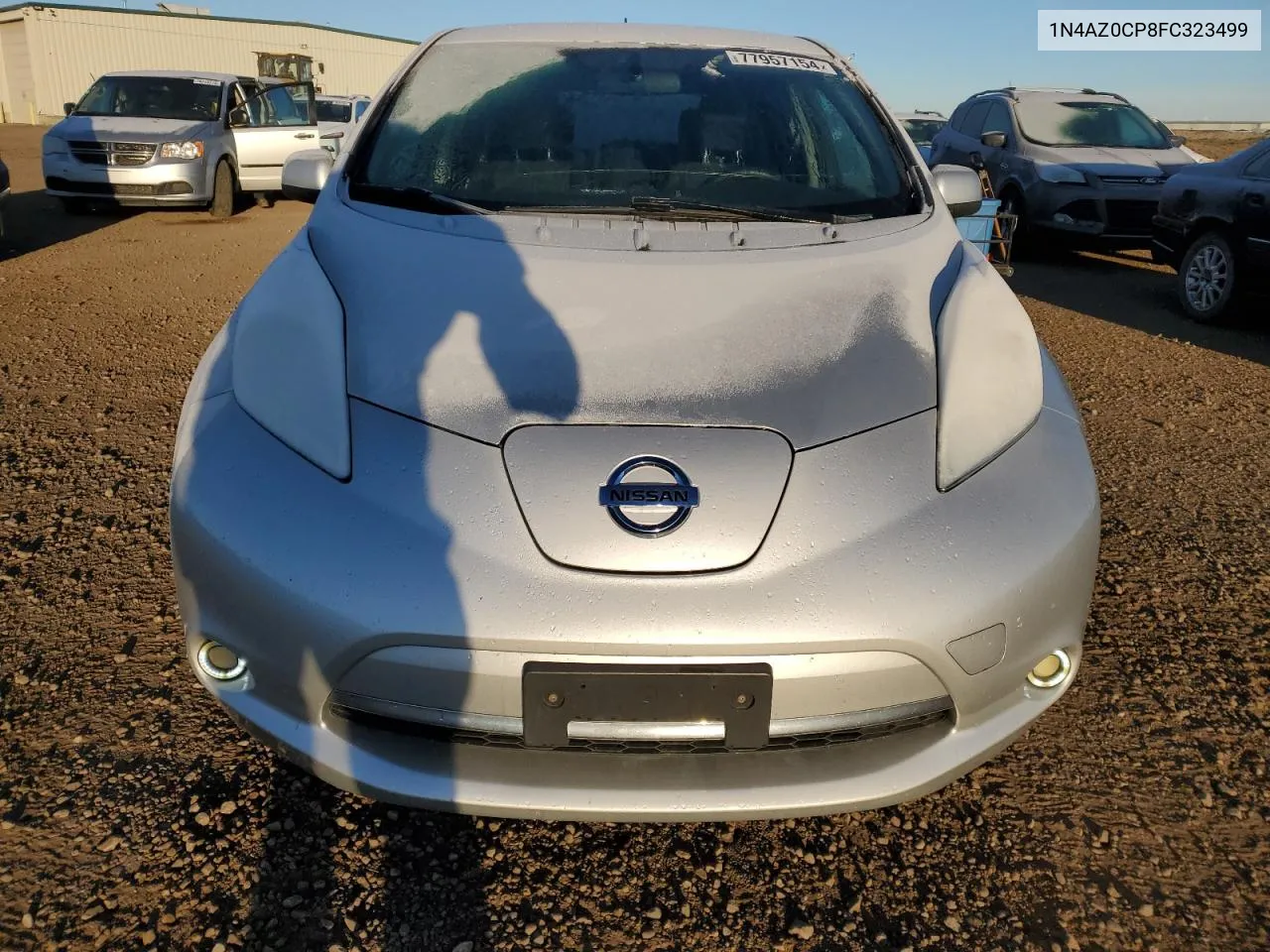 2015 Nissan Leaf S VIN: 1N4AZ0CP8FC323499 Lot: 77957154