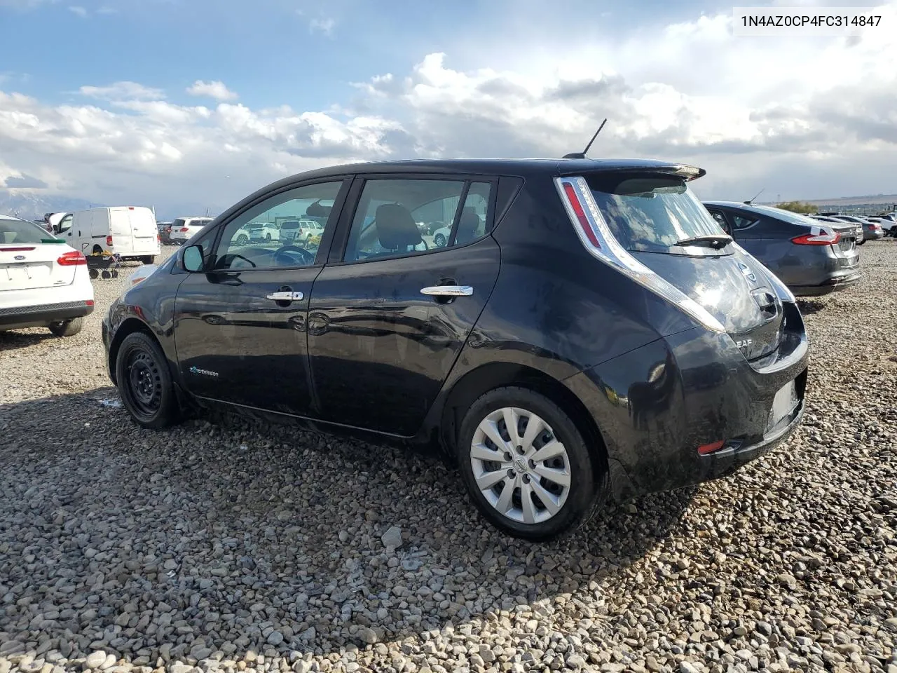 2015 Nissan Leaf S VIN: 1N4AZ0CP4FC314847 Lot: 78481694