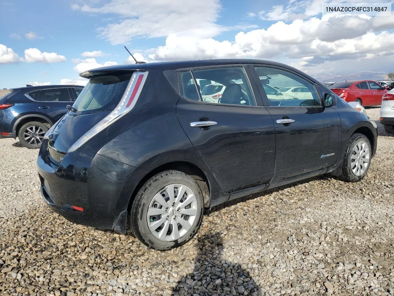 2015 Nissan Leaf S VIN: 1N4AZ0CP4FC314847 Lot: 78481694