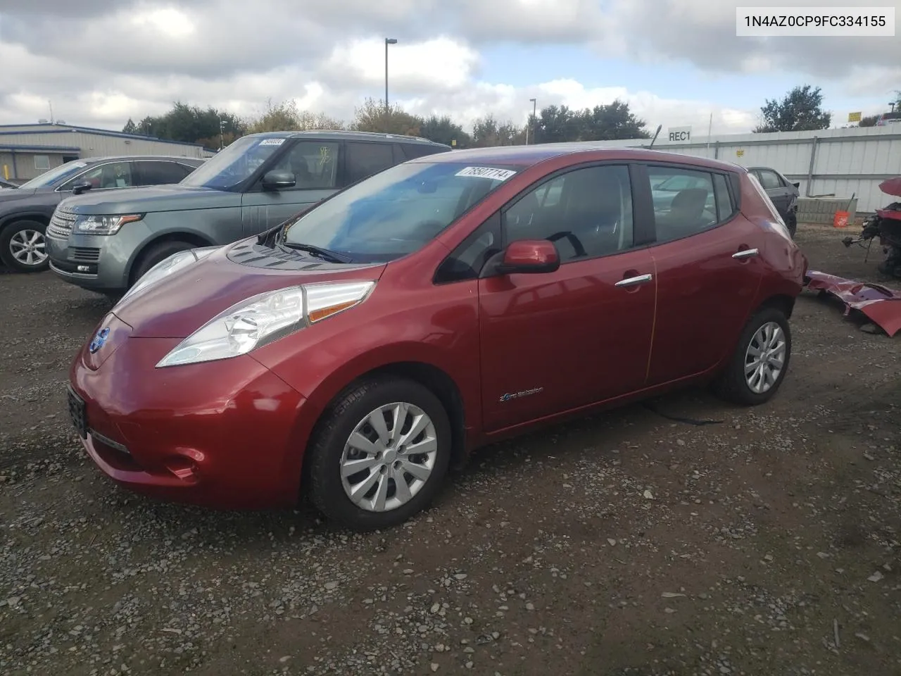 2015 Nissan Leaf S VIN: 1N4AZ0CP9FC334155 Lot: 78507714