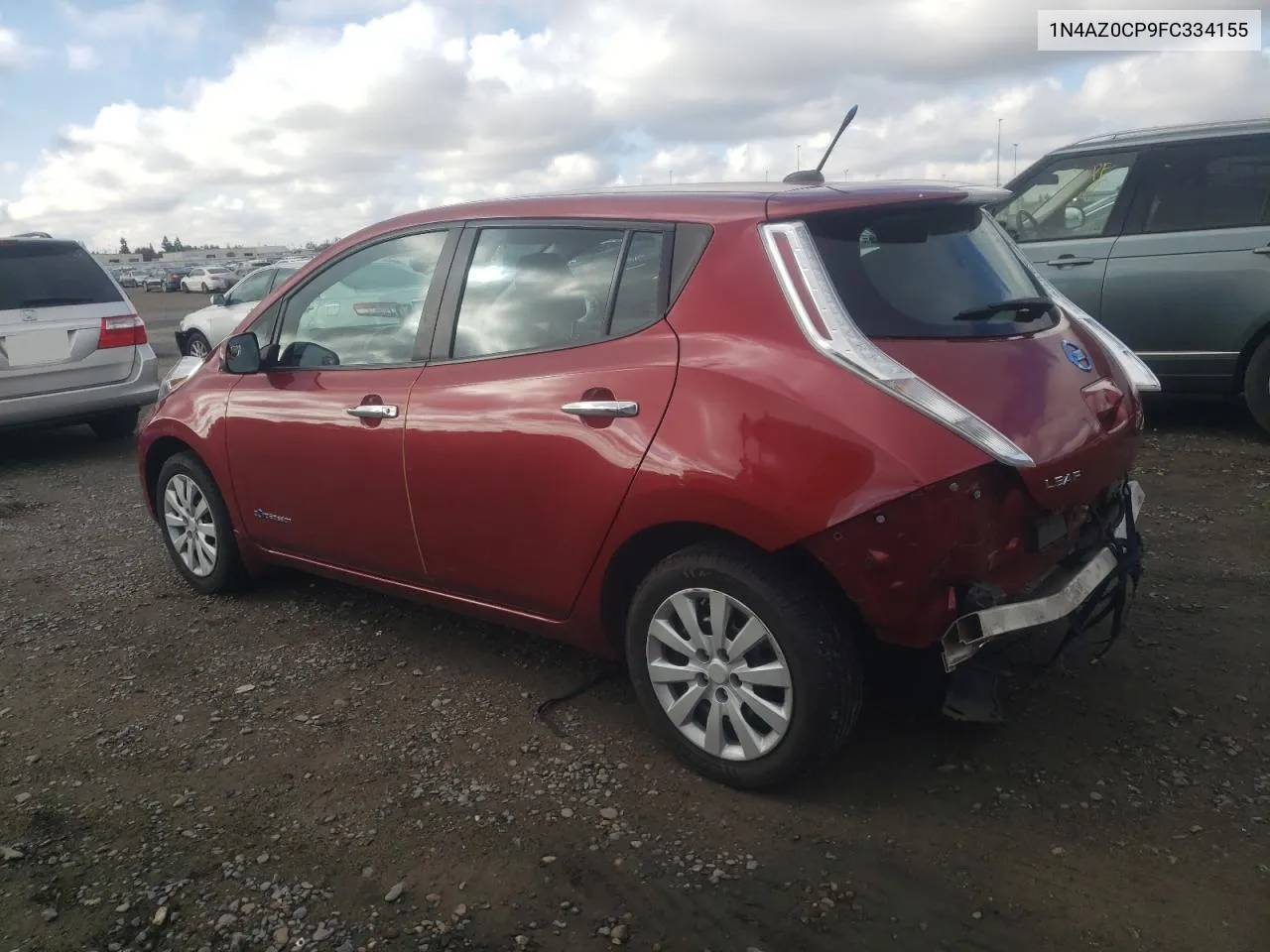 2015 Nissan Leaf S VIN: 1N4AZ0CP9FC334155 Lot: 78507714