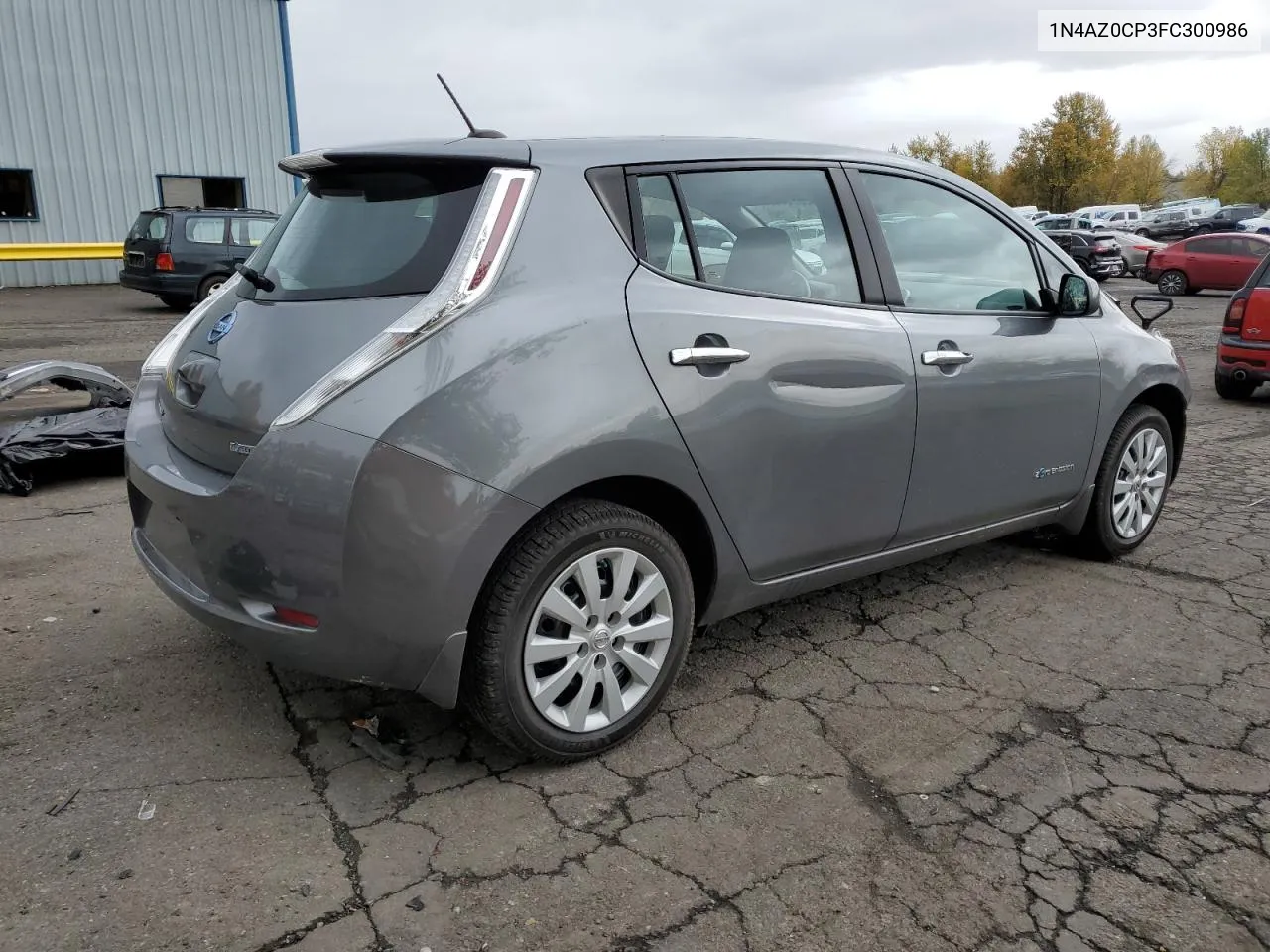 2015 Nissan Leaf S VIN: 1N4AZ0CP3FC300986 Lot: 79337444