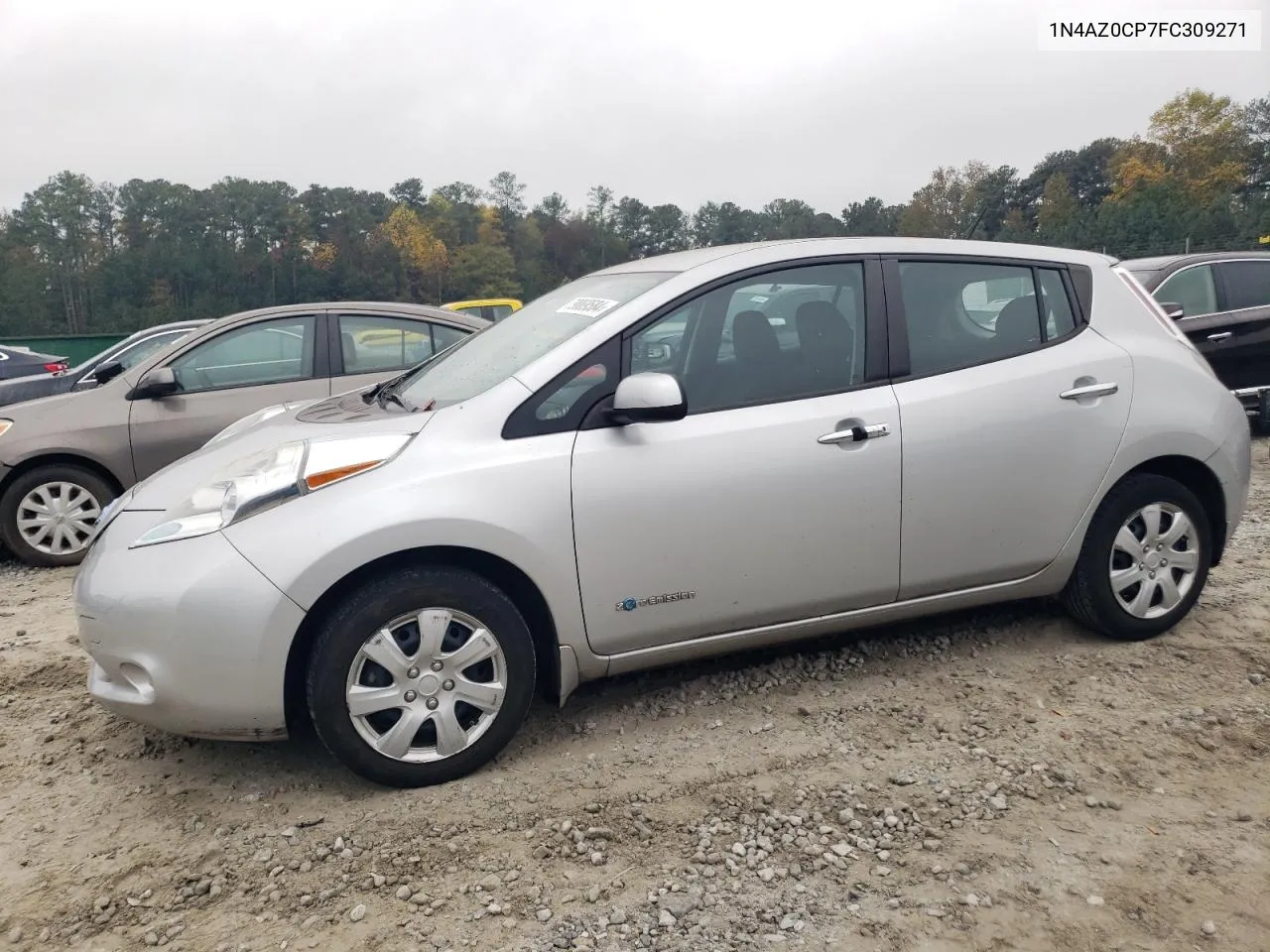 2015 Nissan Leaf S VIN: 1N4AZ0CP7FC309271 Lot: 79869584