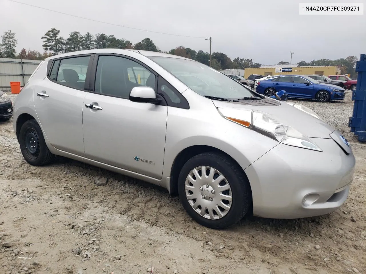 2015 Nissan Leaf S VIN: 1N4AZ0CP7FC309271 Lot: 79869584