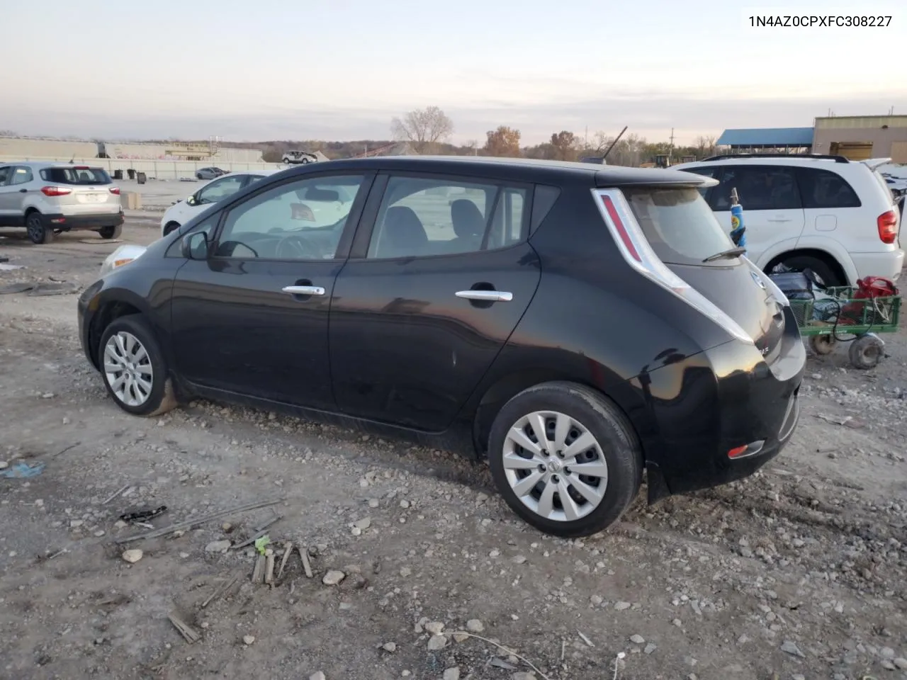 2015 Nissan Leaf S VIN: 1N4AZ0CPXFC308227 Lot: 80269994