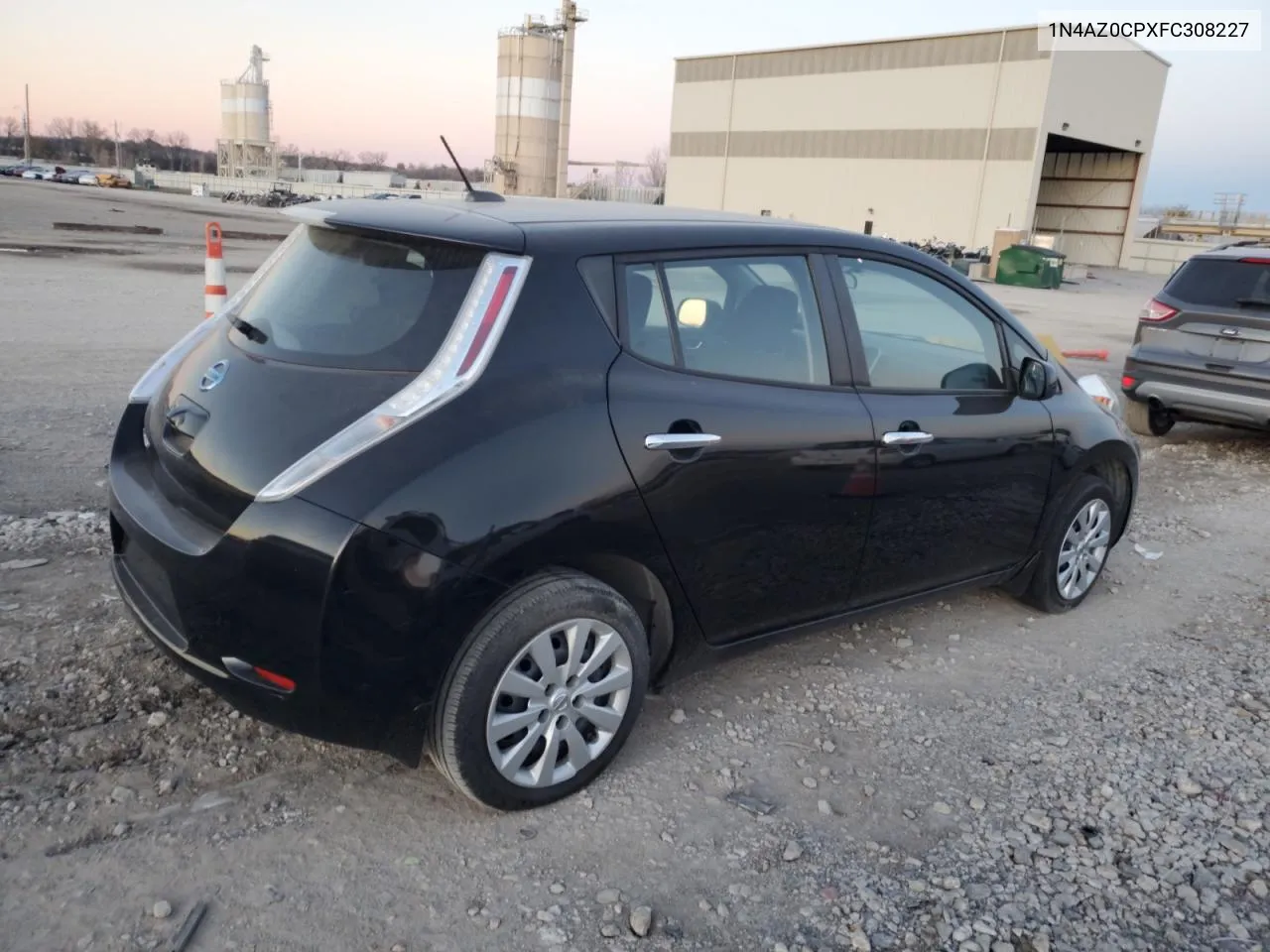 2015 Nissan Leaf S VIN: 1N4AZ0CPXFC308227 Lot: 80269994