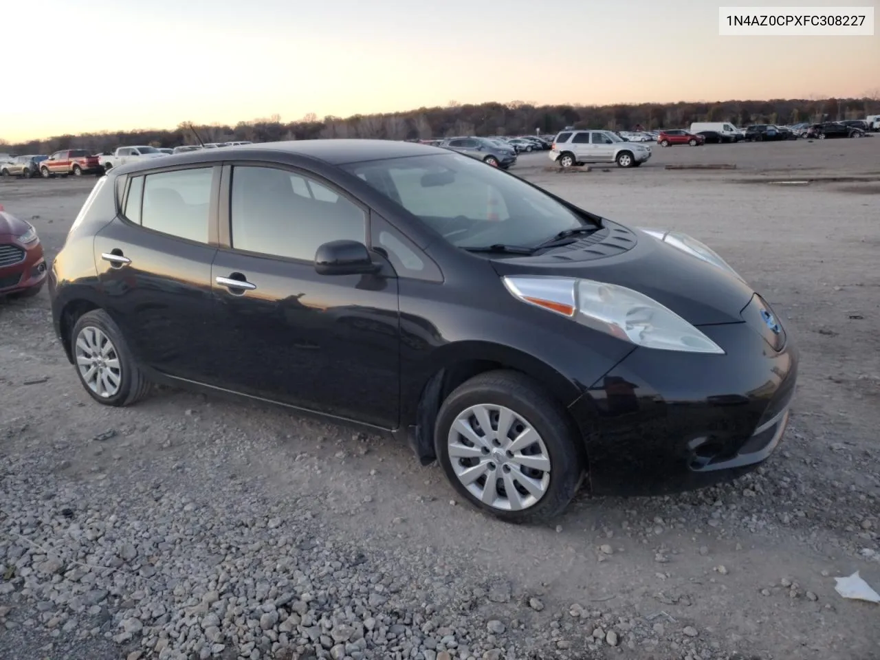 2015 Nissan Leaf S VIN: 1N4AZ0CPXFC308227 Lot: 80269994