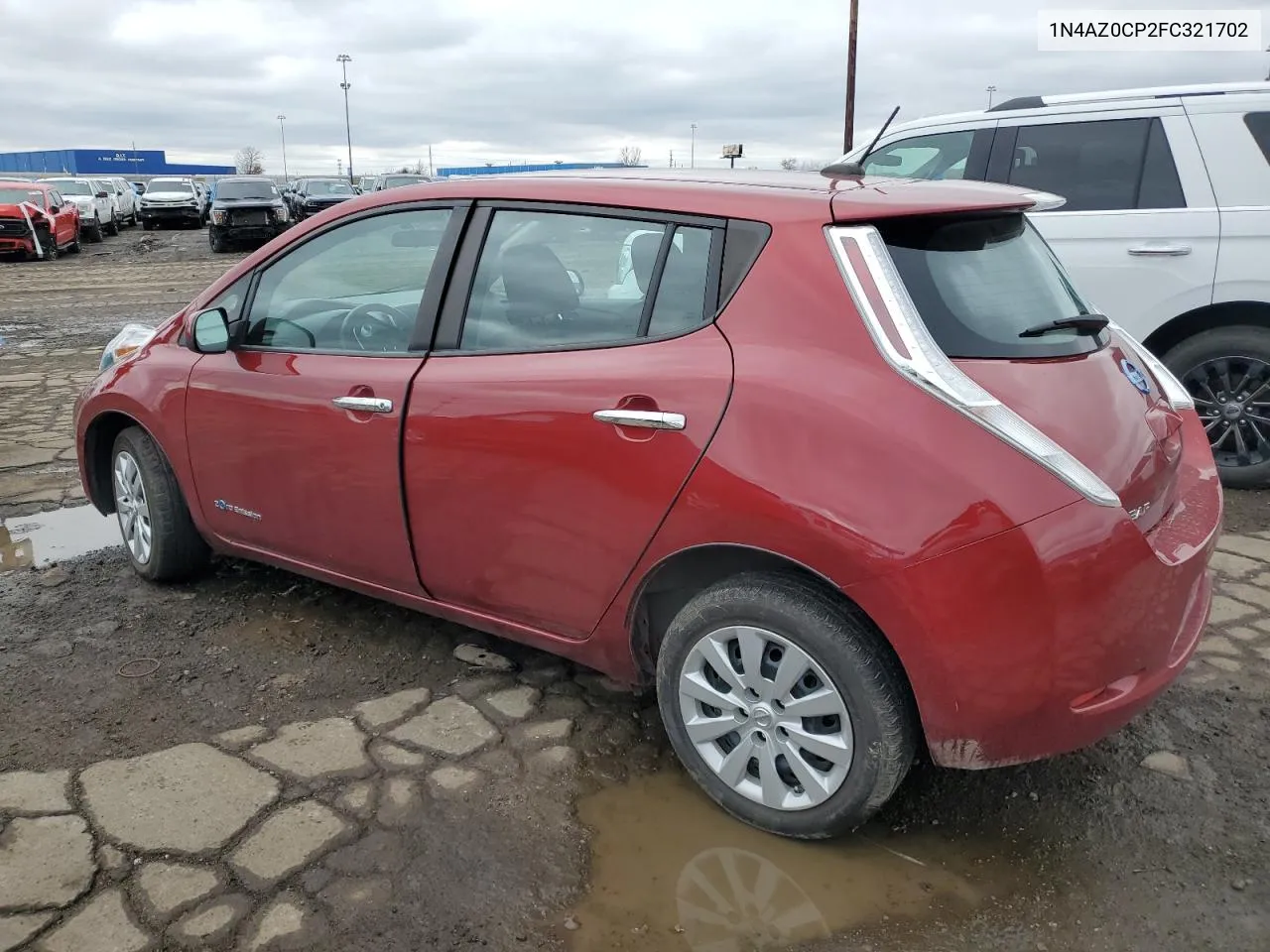 2015 Nissan Leaf S VIN: 1N4AZ0CP2FC321702 Lot: 80949764