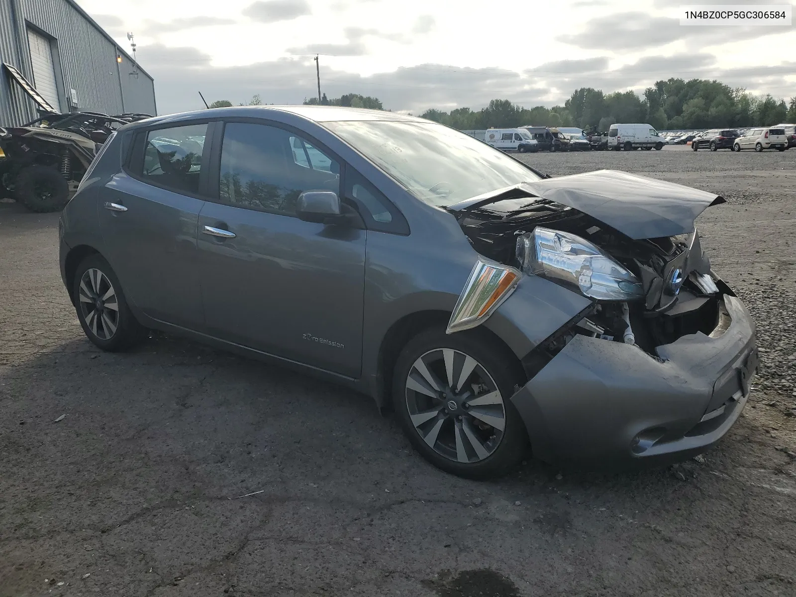 1N4BZ0CP5GC306584 2016 Nissan Leaf Sv