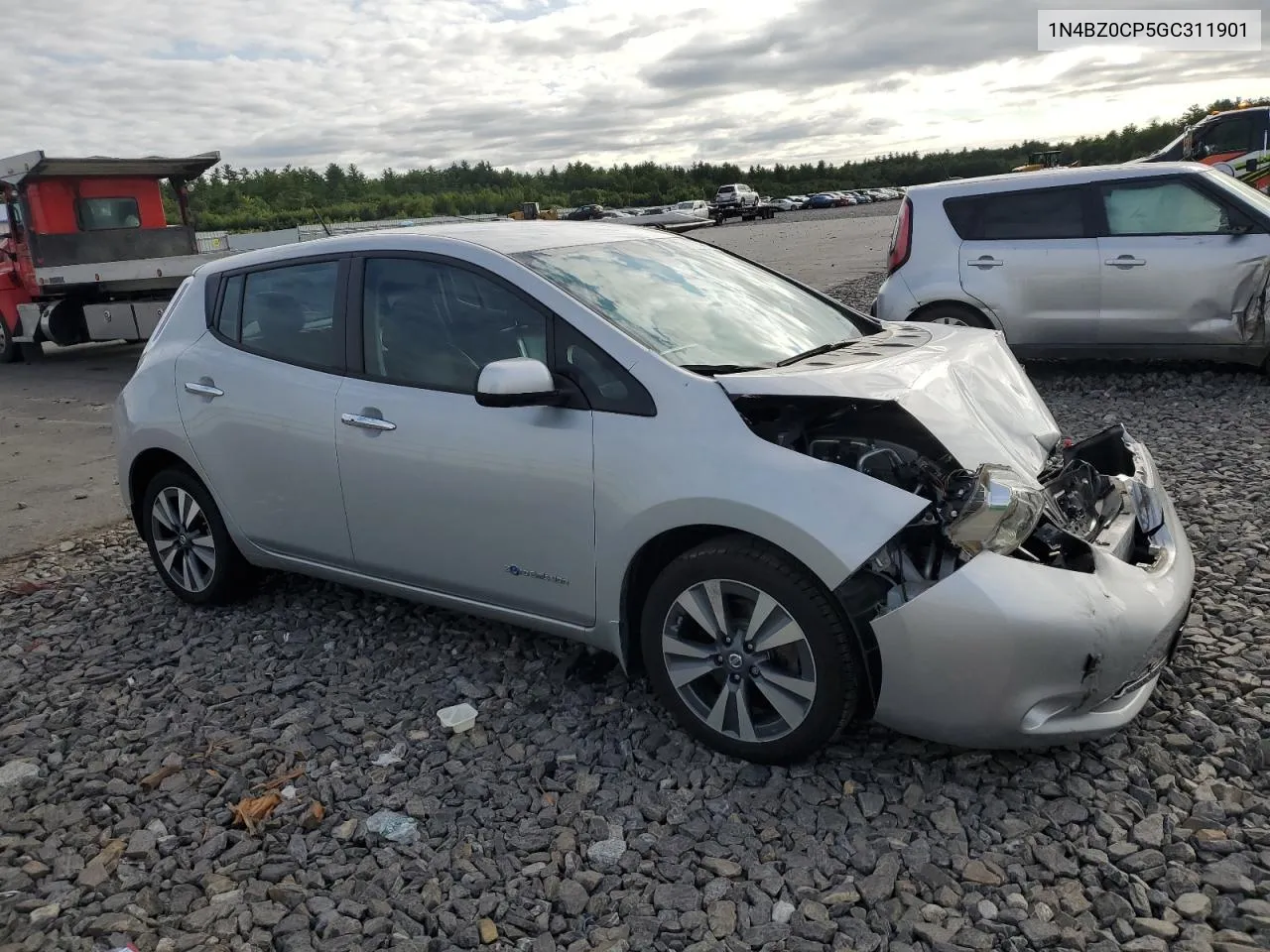 2016 Nissan Leaf Sv VIN: 1N4BZ0CP5GC311901 Lot: 67684114