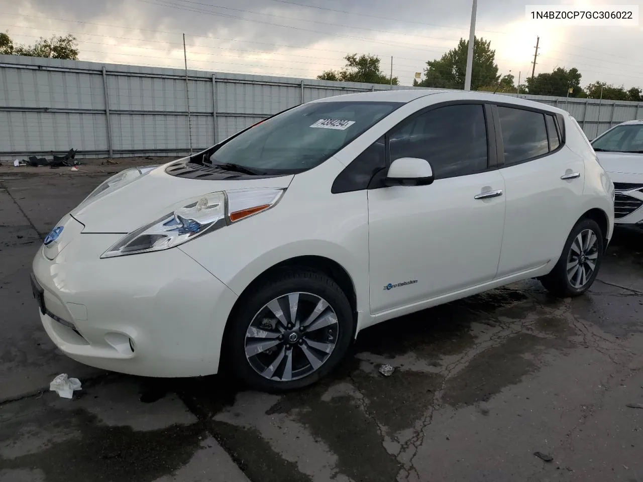 2016 Nissan Leaf Sv VIN: 1N4BZ0CP7GC306022 Lot: 74384294