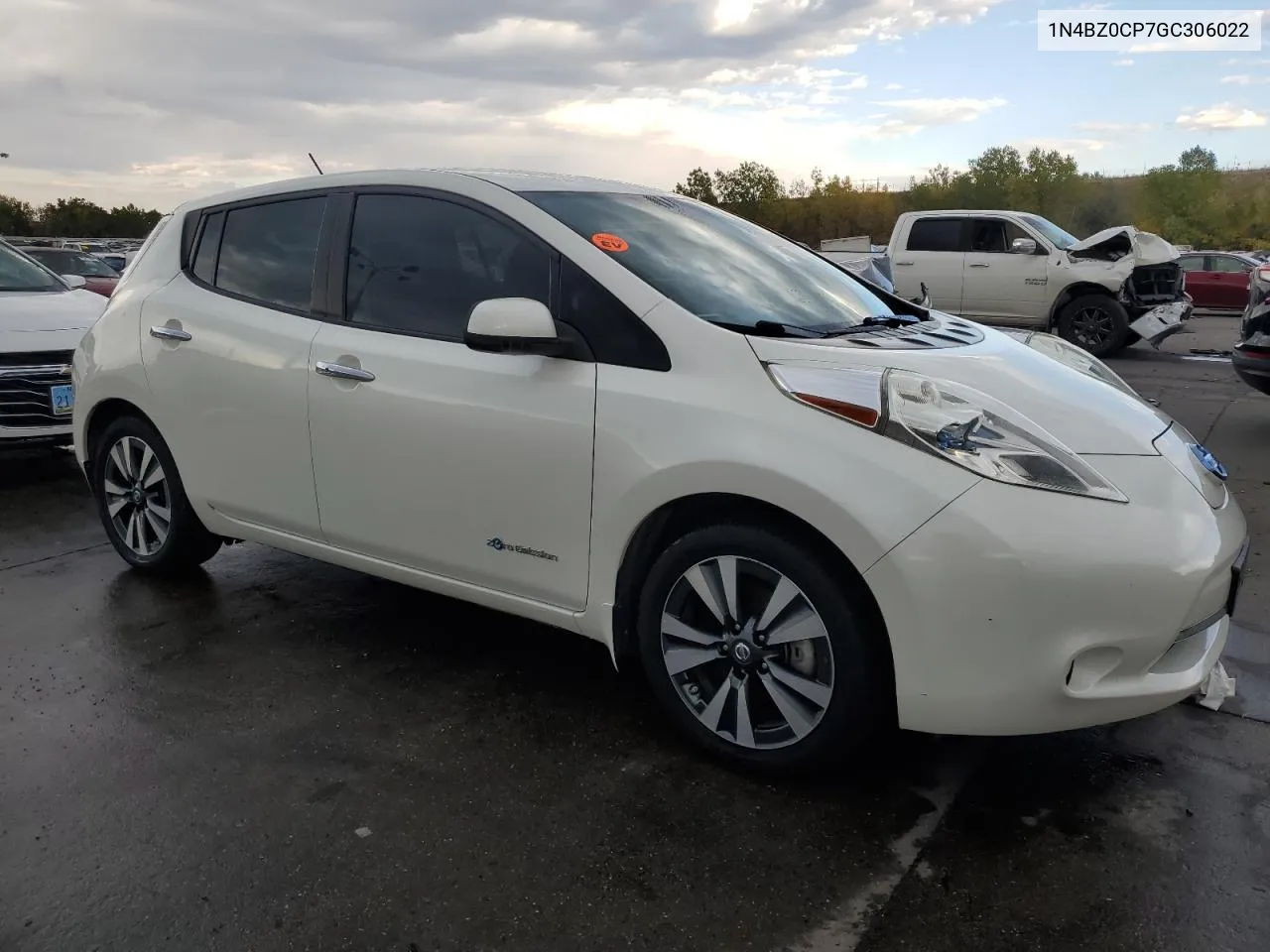 2016 Nissan Leaf Sv VIN: 1N4BZ0CP7GC306022 Lot: 74384294