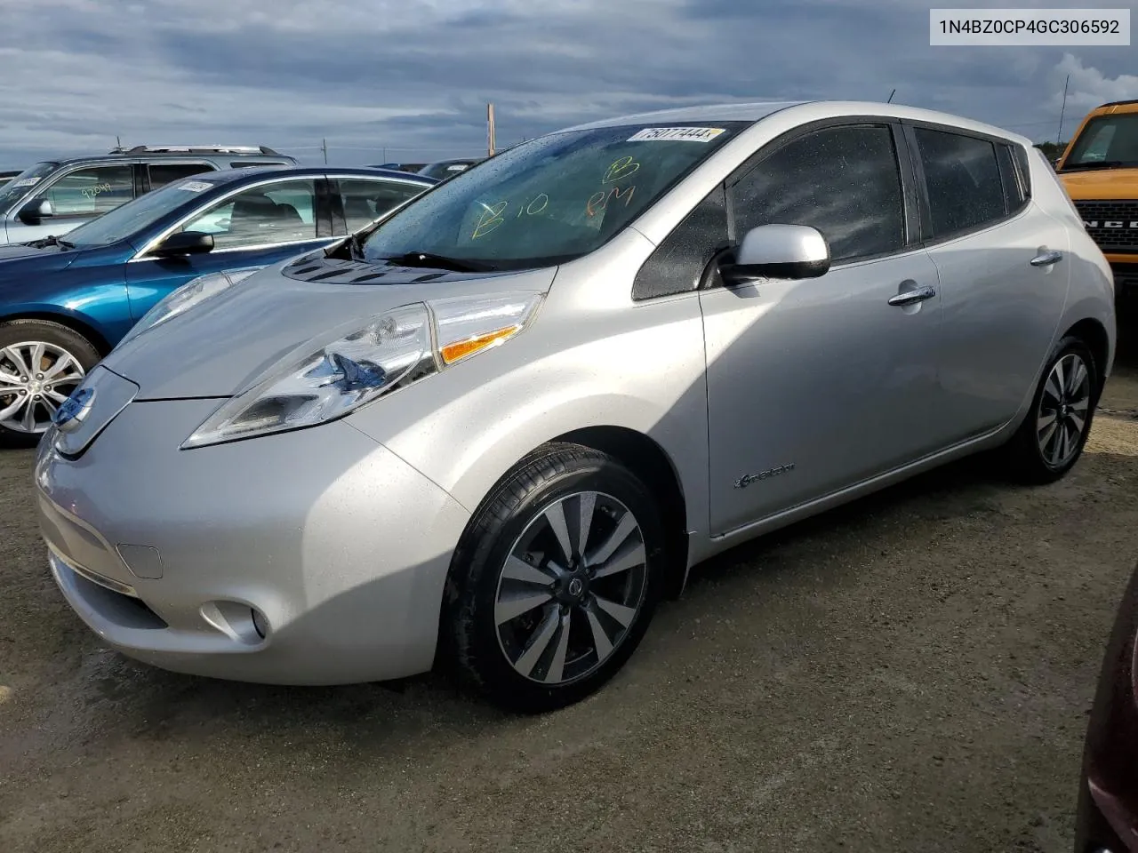 2016 Nissan Leaf Sv VIN: 1N4BZ0CP4GC306592 Lot: 75077444