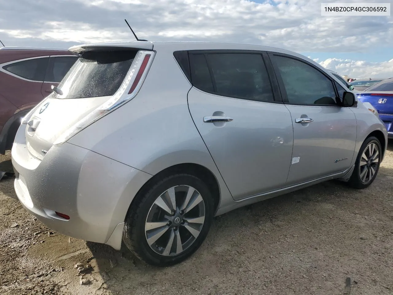 1N4BZ0CP4GC306592 2016 Nissan Leaf Sv