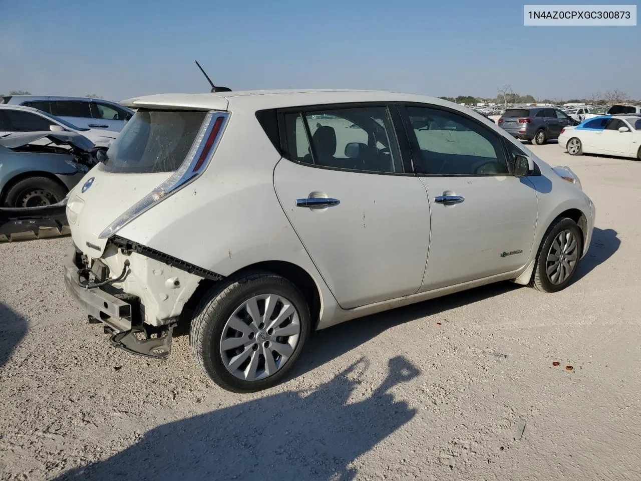 2016 Nissan Leaf S VIN: 1N4AZ0CPXGC300873 Lot: 75641184