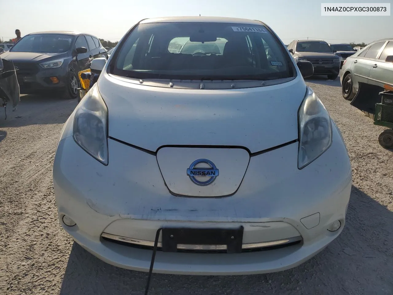 2016 Nissan Leaf S VIN: 1N4AZ0CPXGC300873 Lot: 75641184