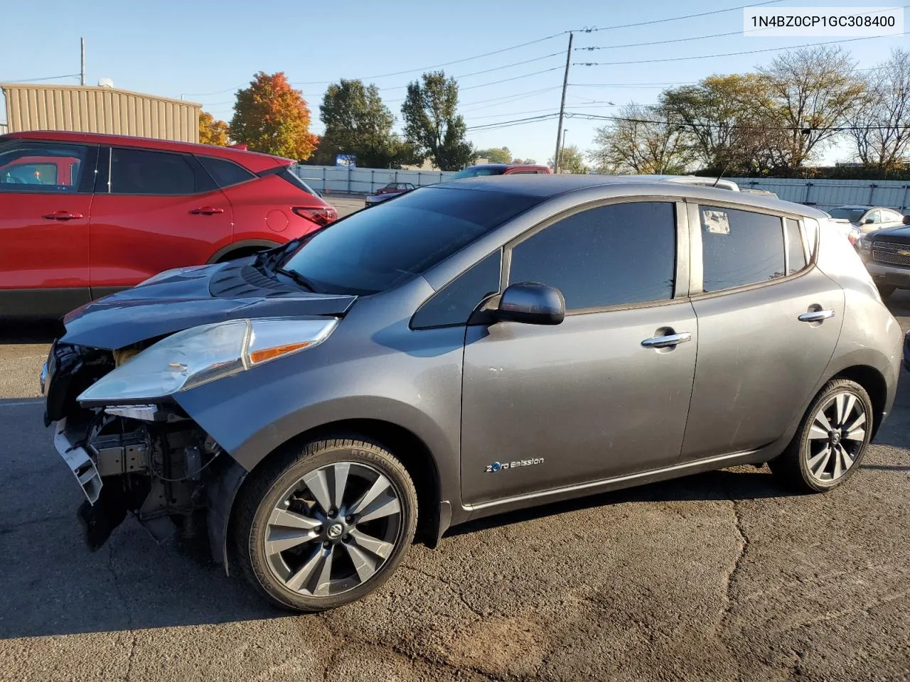 2016 Nissan Leaf Sv VIN: 1N4BZ0CP1GC308400 Lot: 76782344