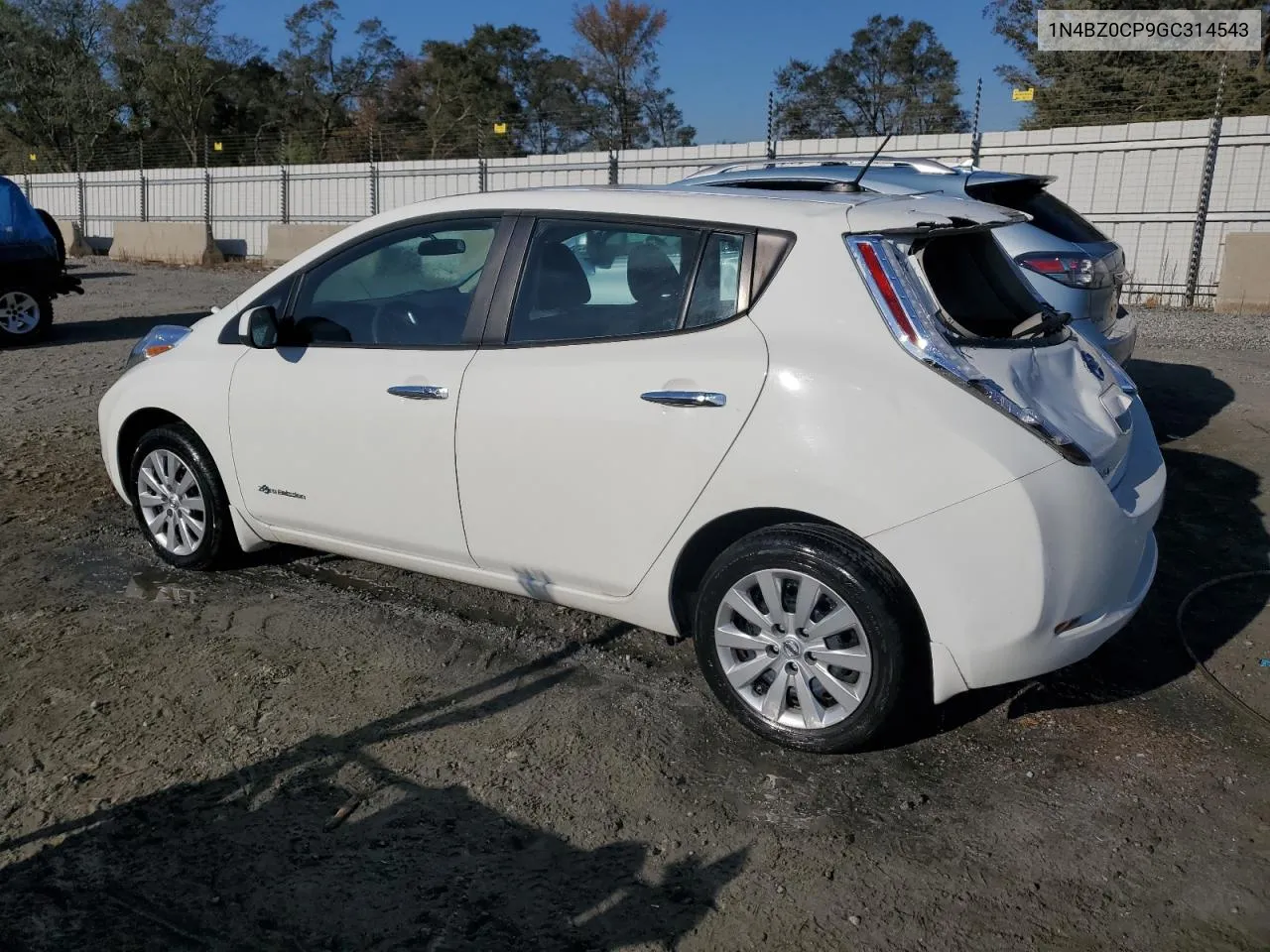 1N4BZ0CP9GC314543 2016 Nissan Leaf Sv