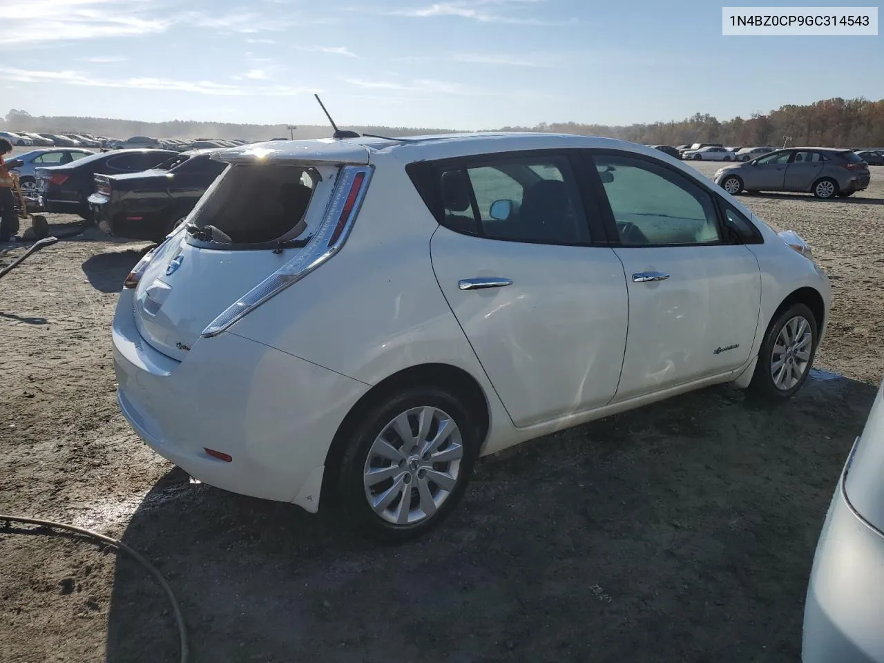 1N4BZ0CP9GC314543 2016 Nissan Leaf Sv