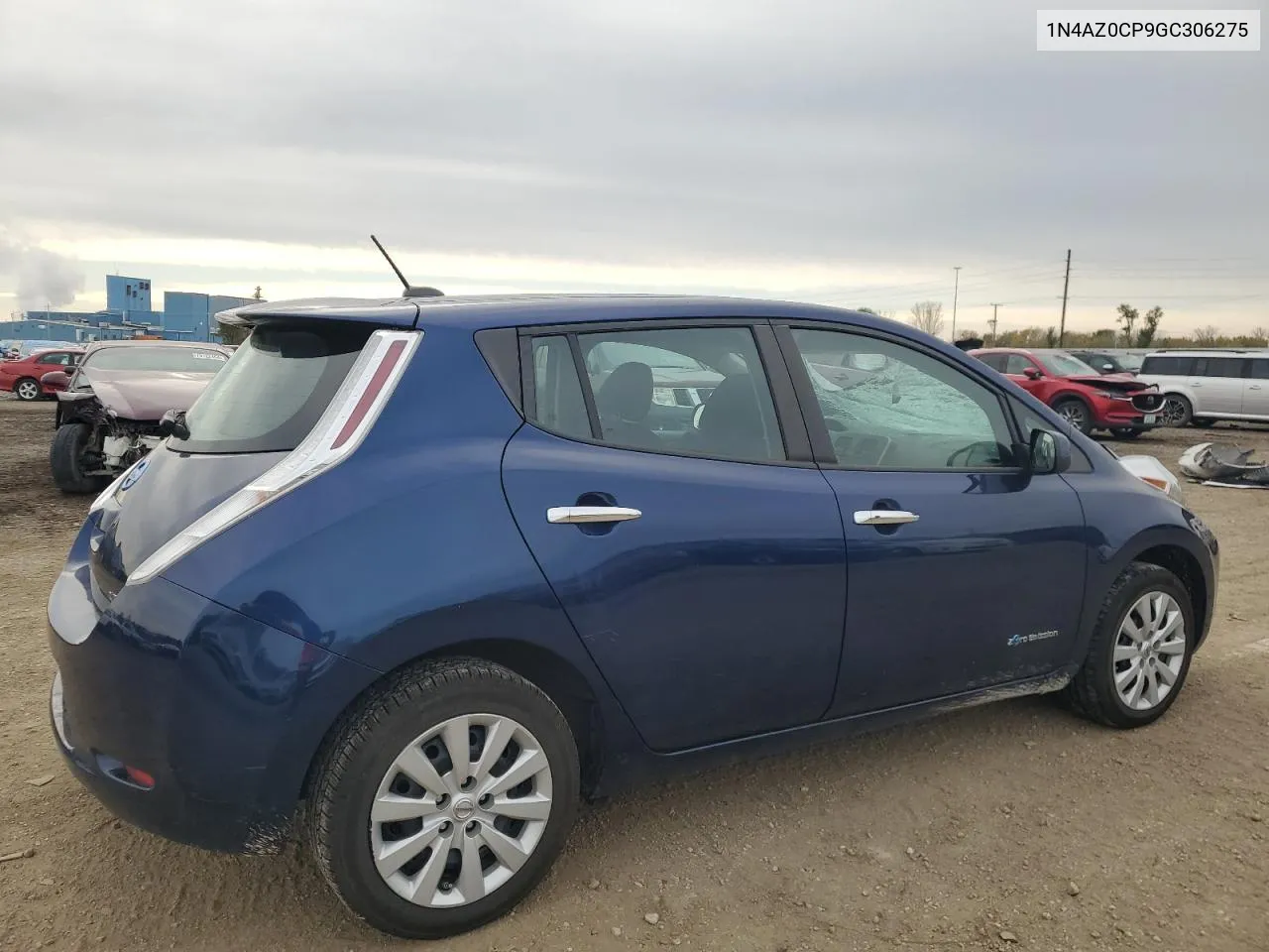 2016 Nissan Leaf S VIN: 1N4AZ0CP9GC306275 Lot: 79167264