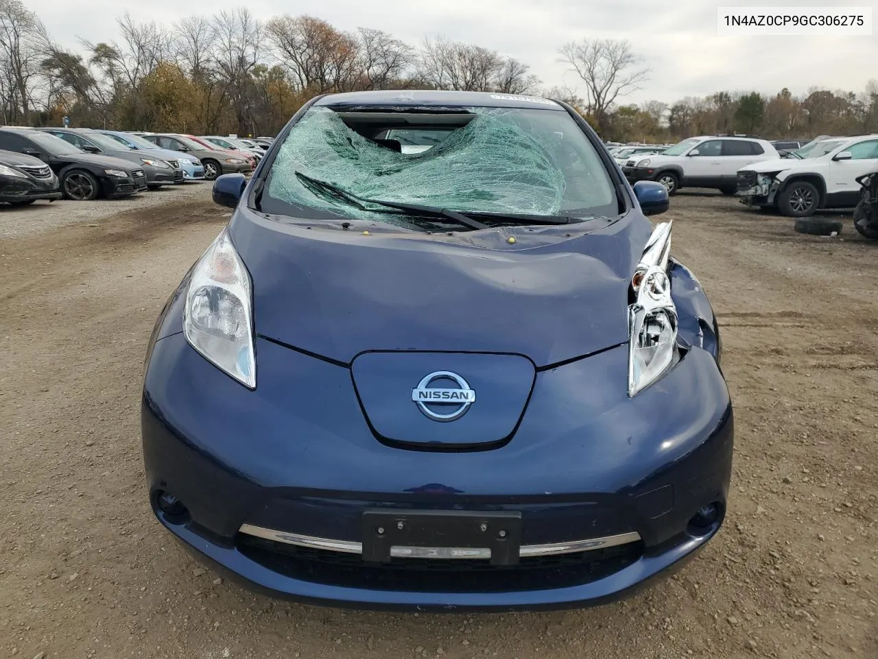 2016 Nissan Leaf S VIN: 1N4AZ0CP9GC306275 Lot: 79167264