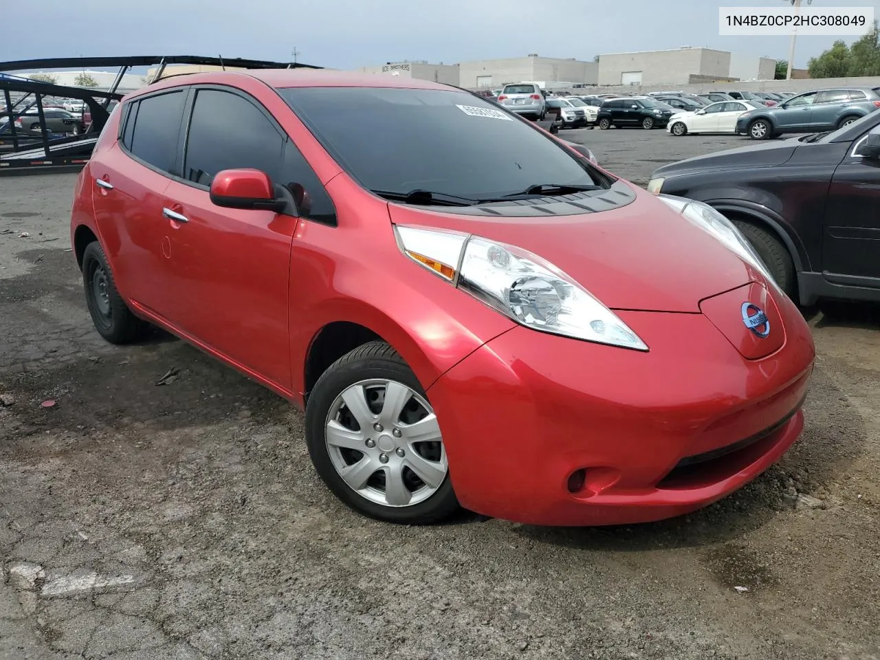 2017 Nissan Leaf S VIN: 1N4BZ0CP2HC308049 Lot: 65587034