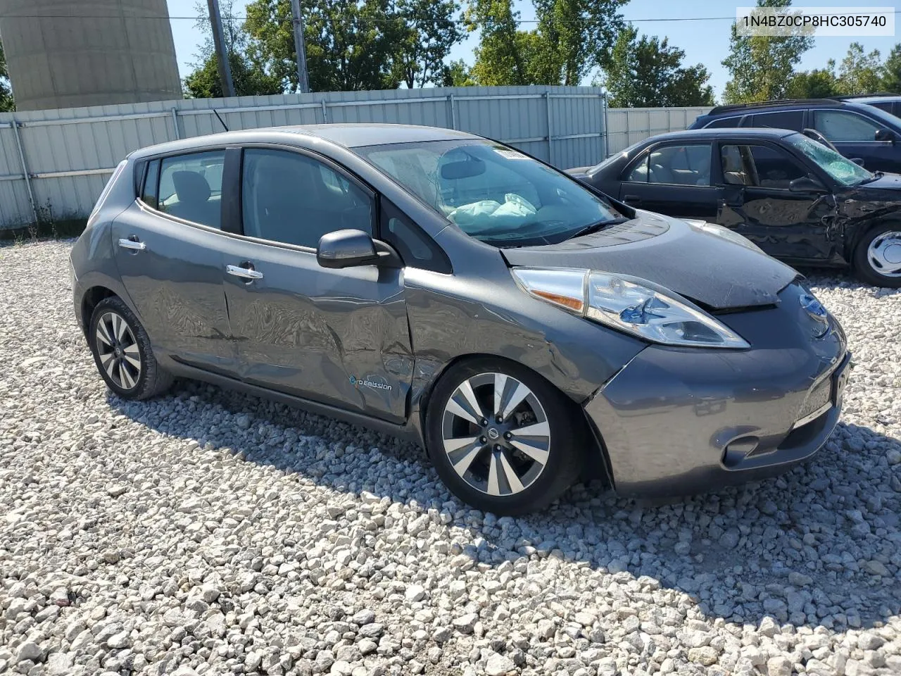 2017 Nissan Leaf S VIN: 1N4BZ0CP8HC305740 Lot: 70146684