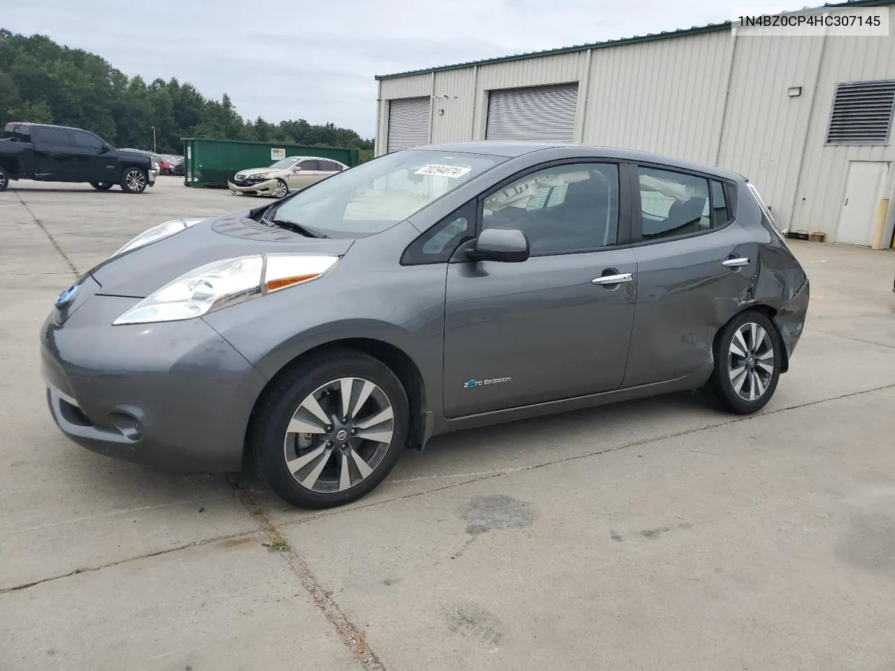 2017 Nissan Leaf S VIN: 1N4BZ0CP4HC307145 Lot: 70294674