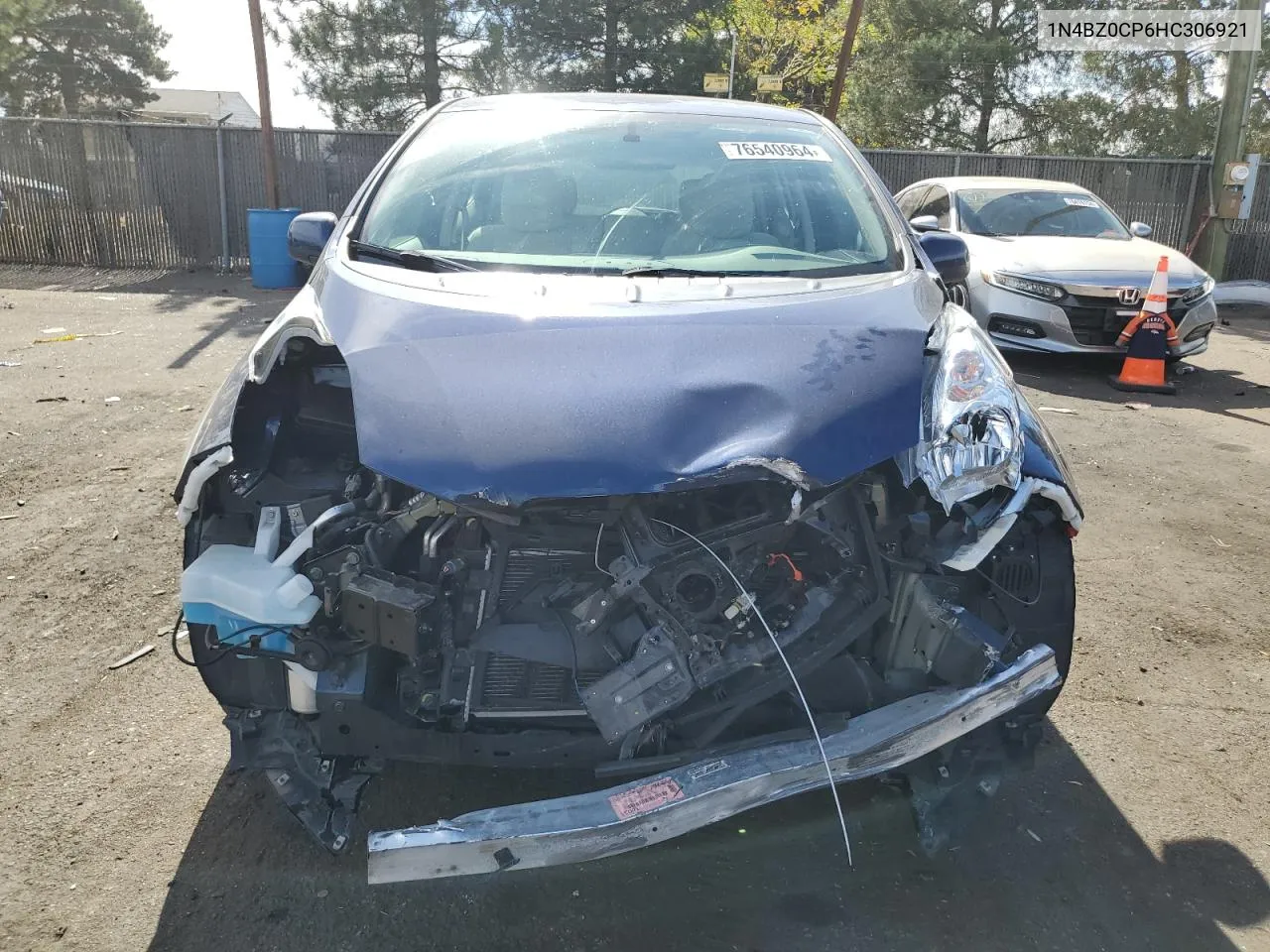 1N4BZ0CP6HC306921 2017 Nissan Leaf S